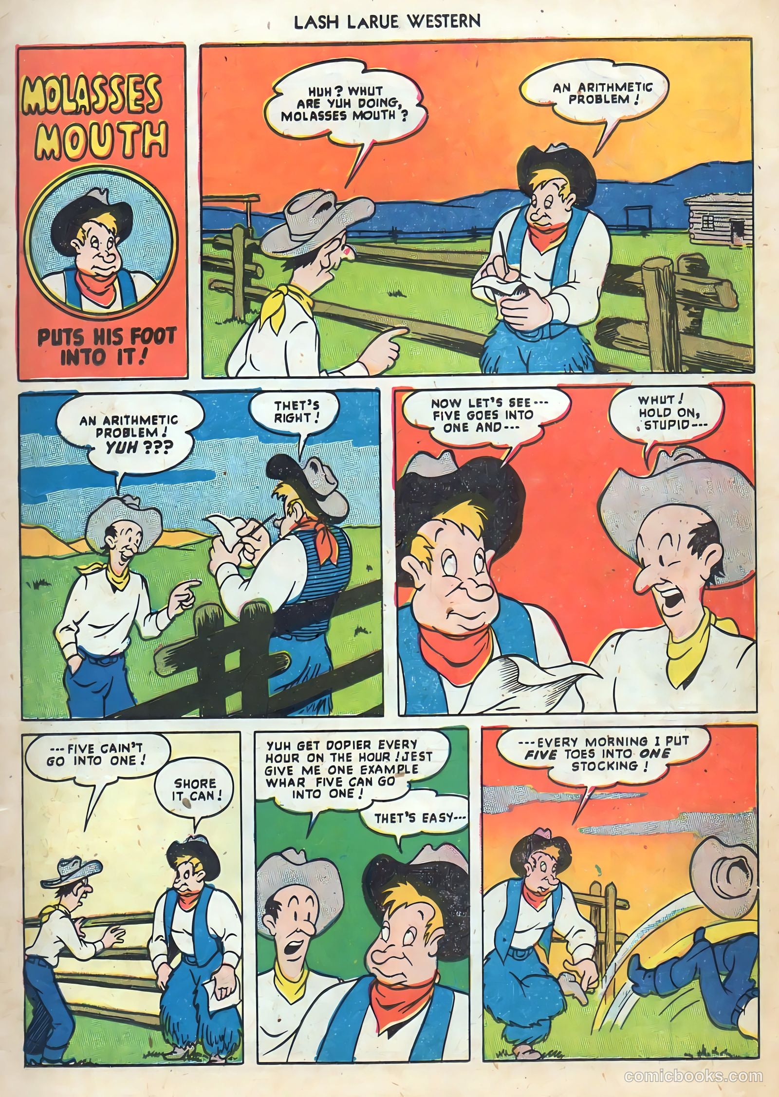 Lash LaRue Western #2 (1949) — page 11 of 36