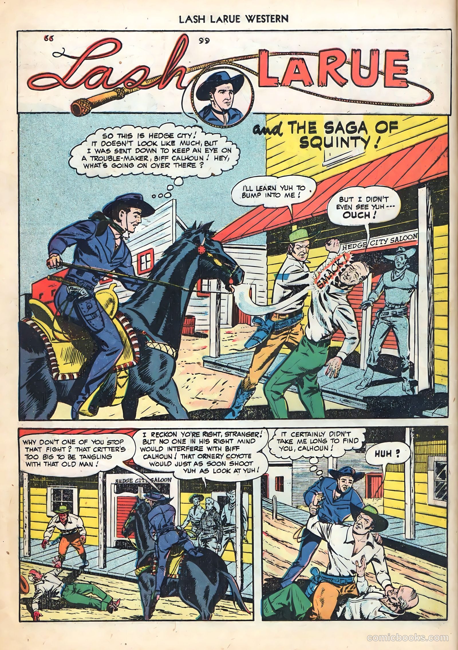 Lash LaRue Western #2 (1949) — page 12 of 36