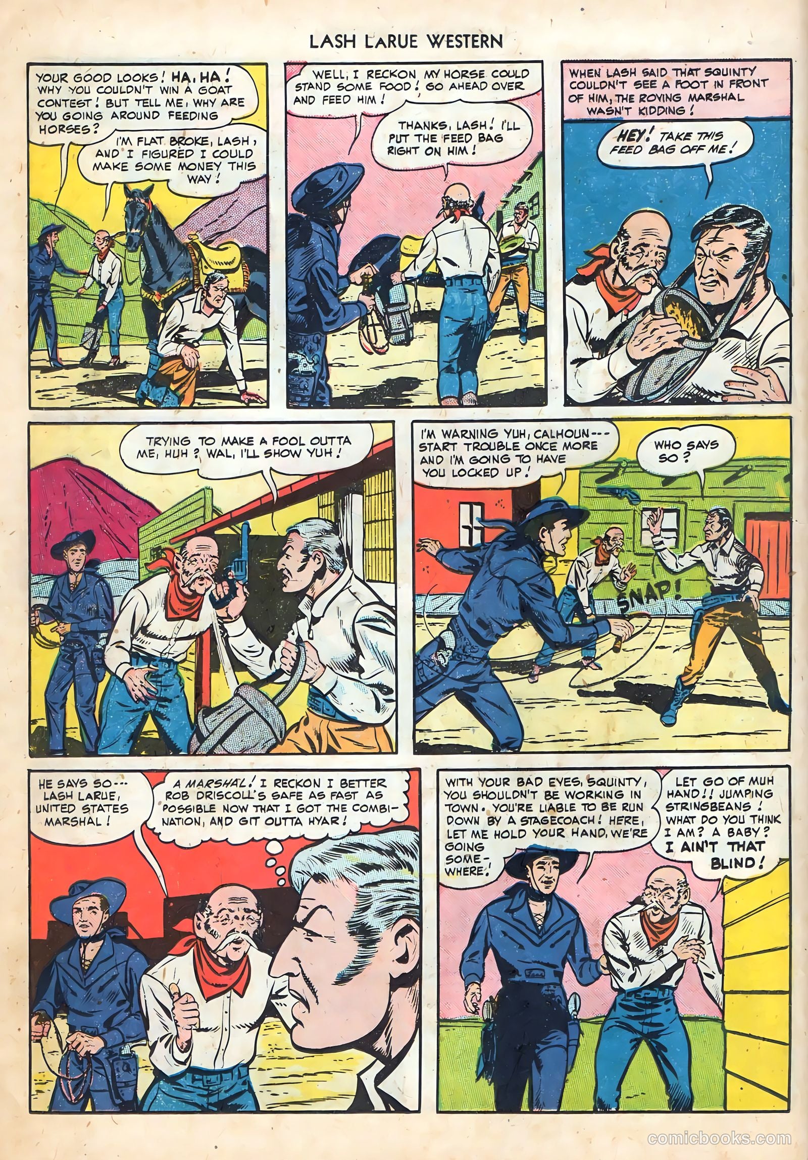 Lash LaRue Western #2 (1949) — page 14 of 36