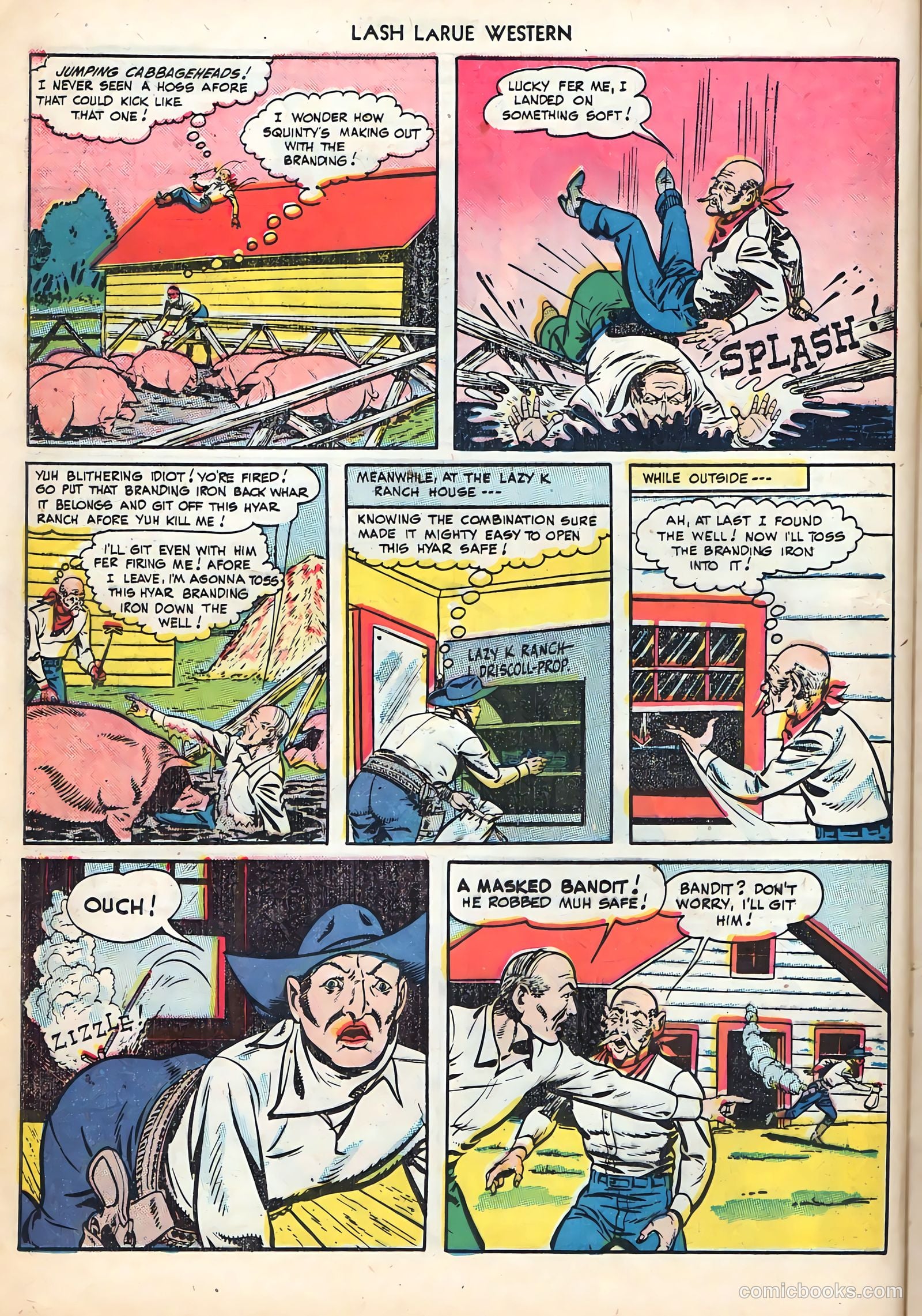 Lash LaRue Western #2 (1949) — page 16 of 36