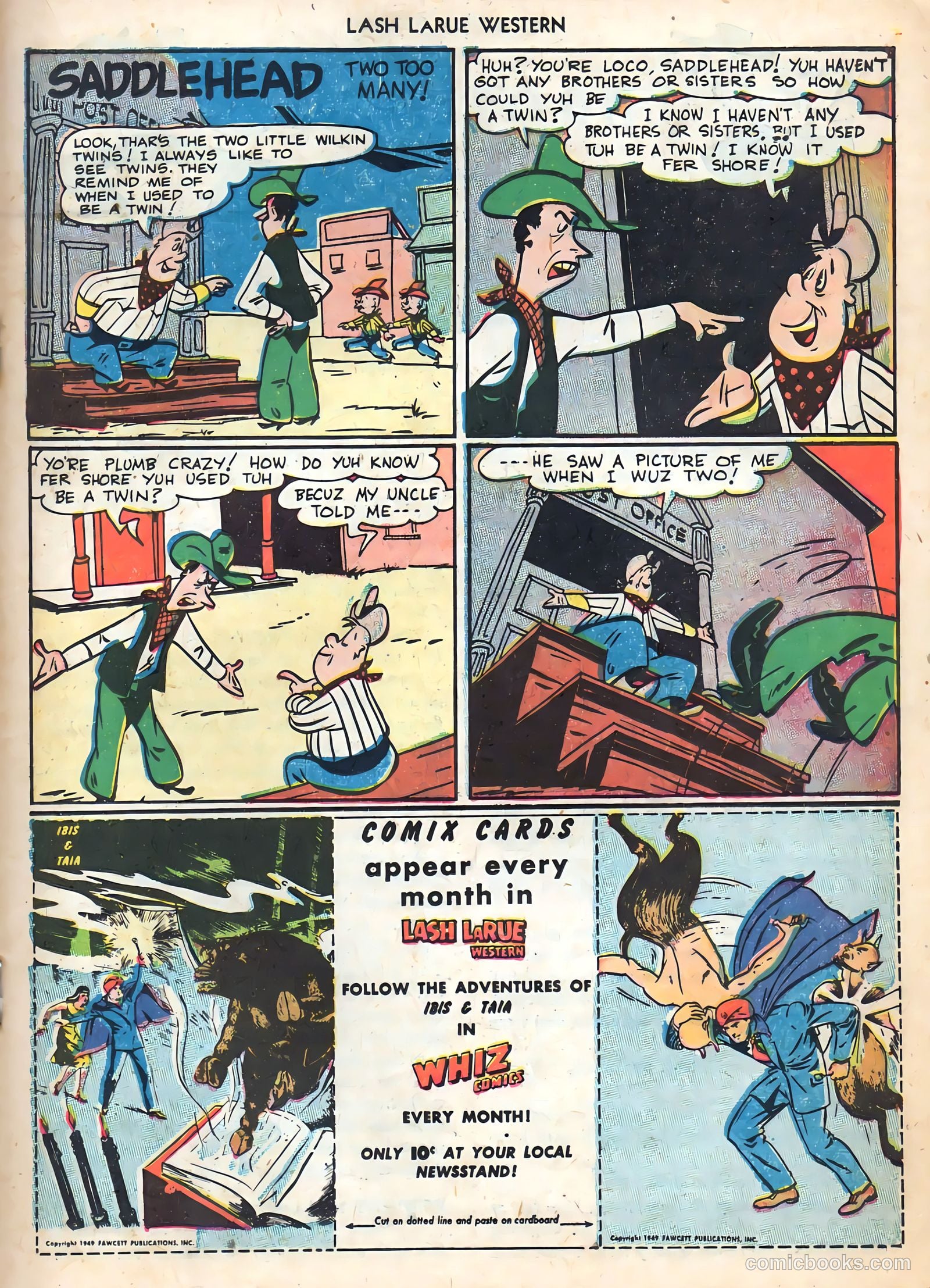 Lash LaRue Western #2 (1949) — page 19 of 36