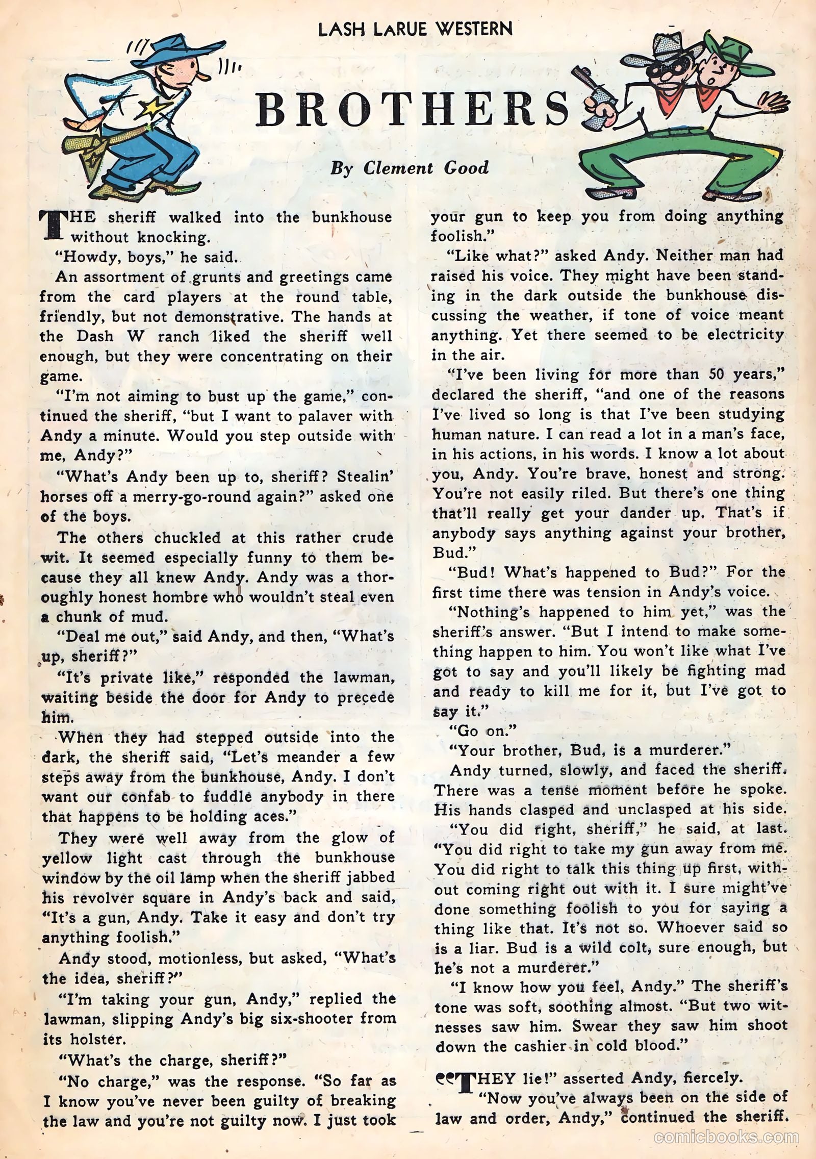 Lash LaRue Western #2 (1949) — page 20 of 36
