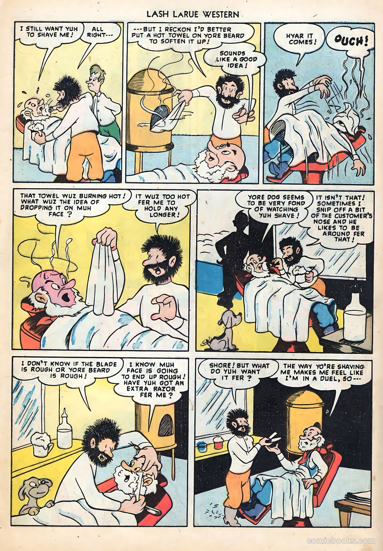 Lash LaRue Western #2 (1949) — page 24 of 36