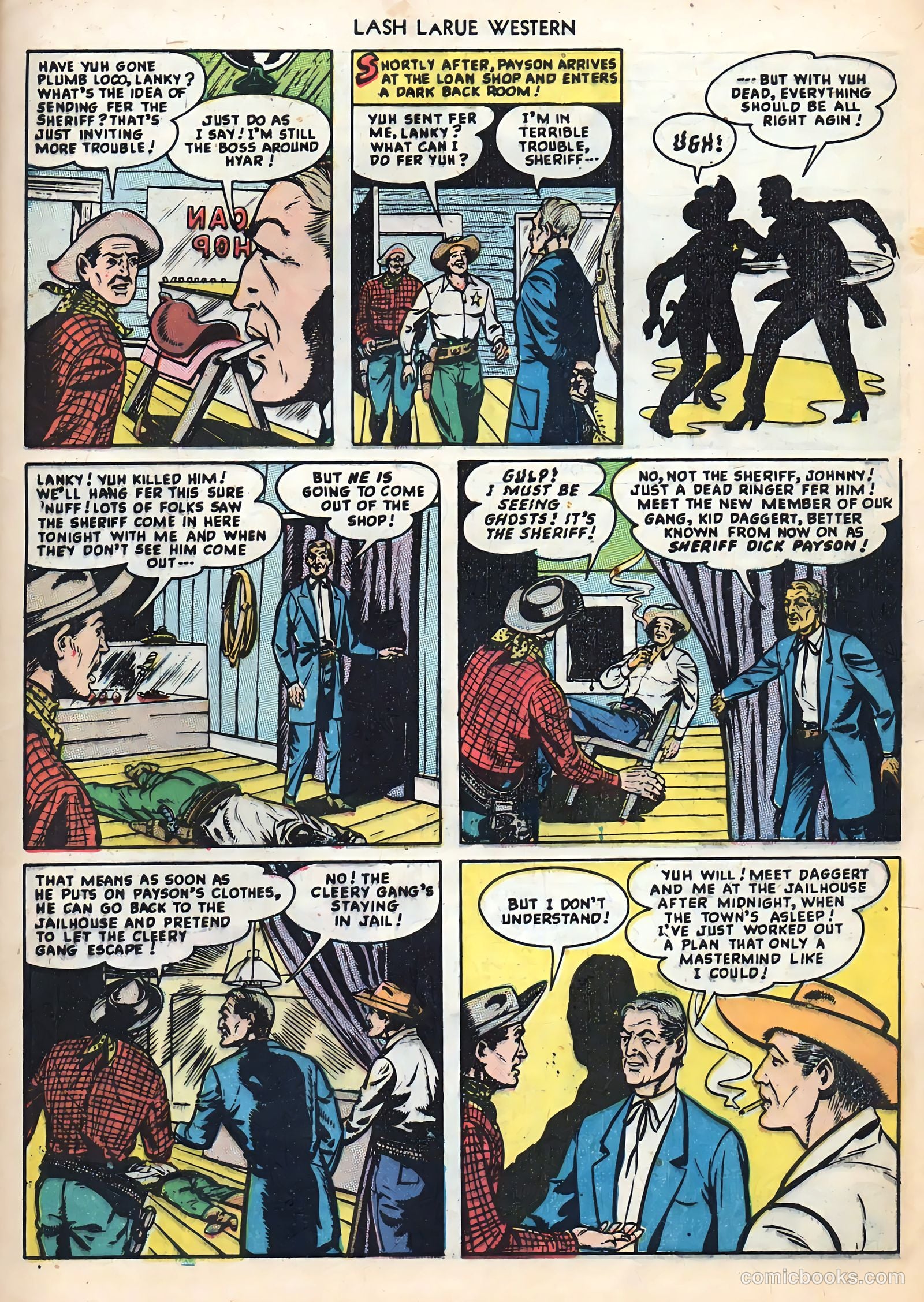 Lash LaRue Western #2 (1949) — page 29 of 36