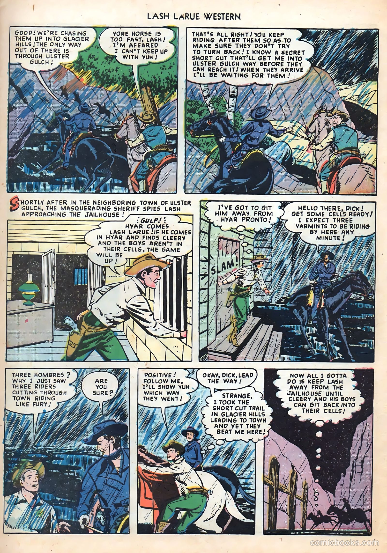Lash LaRue Western #2 (1949) — page 31 of 36