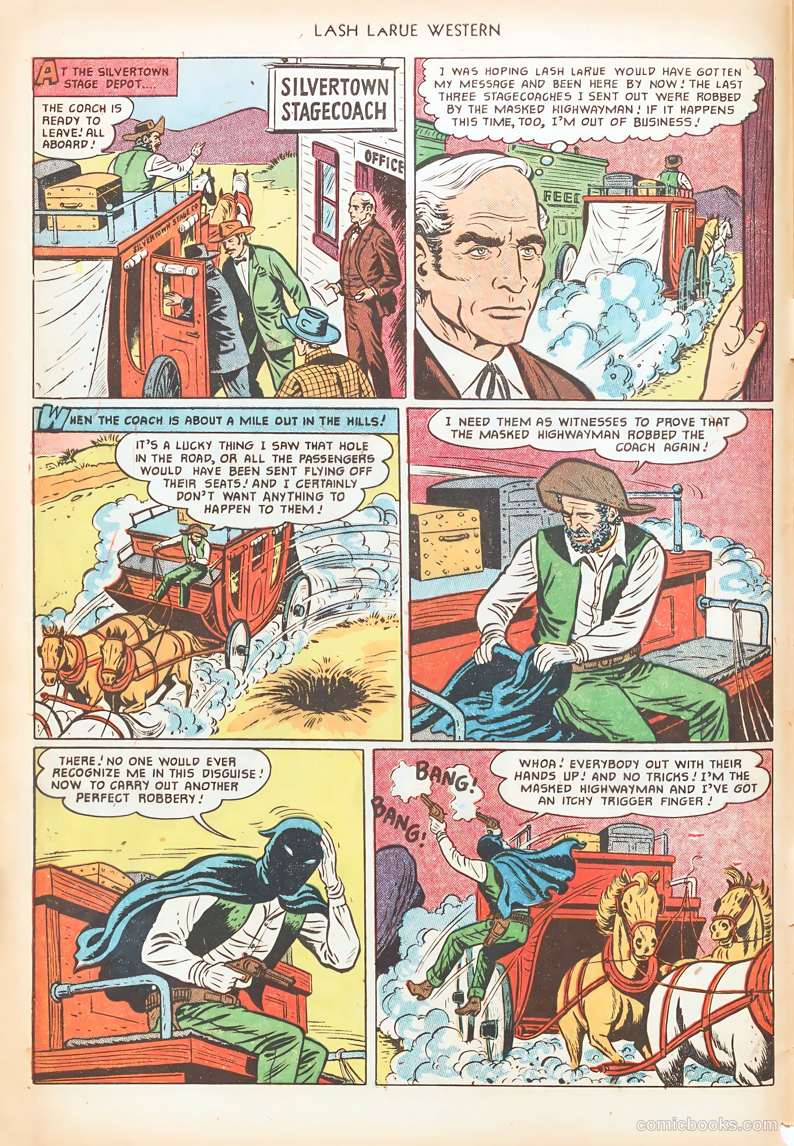 Lash LaRue Western #20 (1951) — page 4 of 36