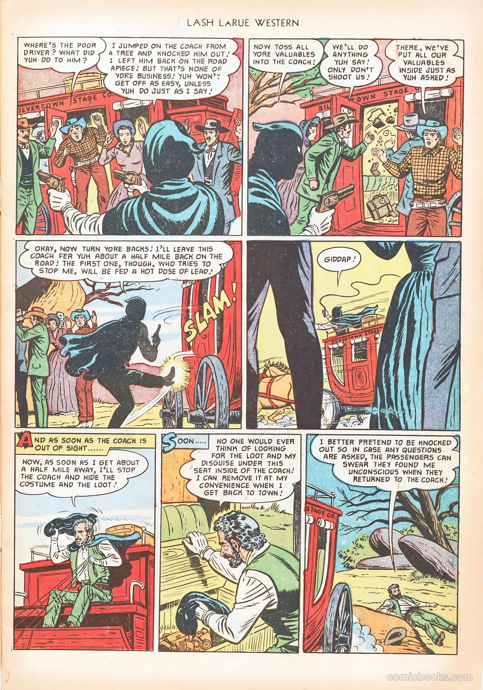 Lash LaRue Western #20 (1951) — page 5 of 36