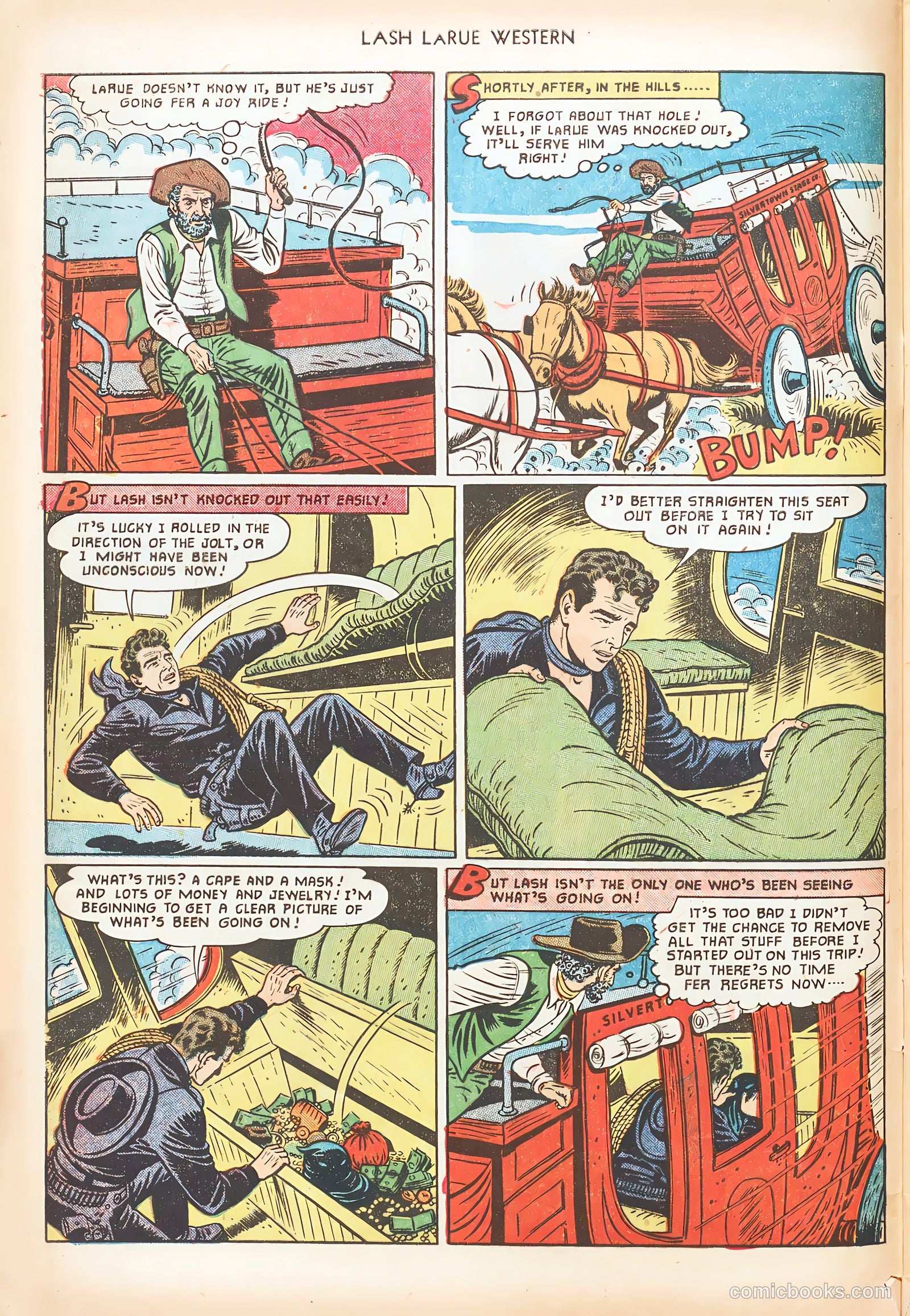 Lash LaRue Western #20 (1951) — page 8 of 36