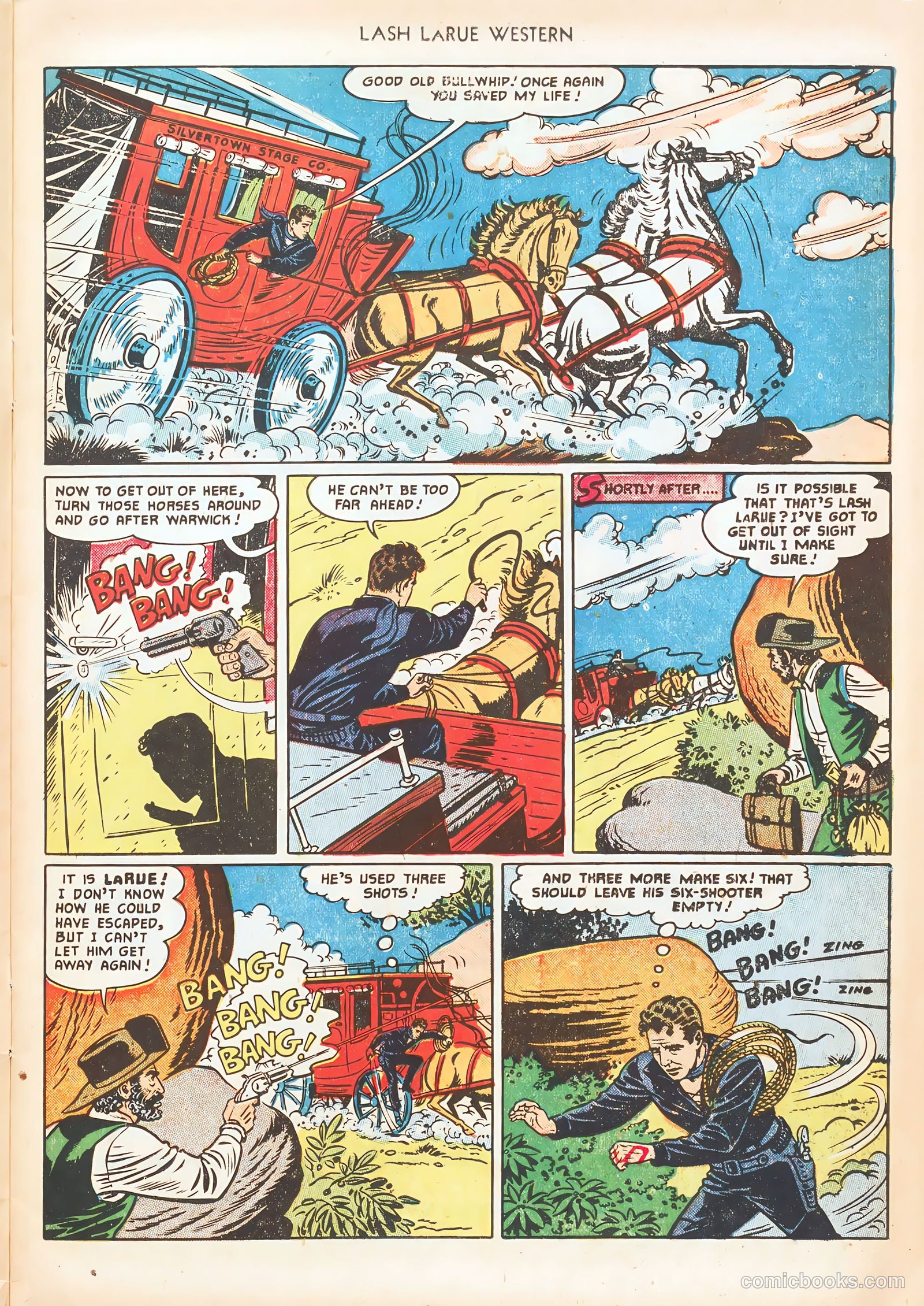 Lash LaRue Western #20 (1951) — page 11 of 36