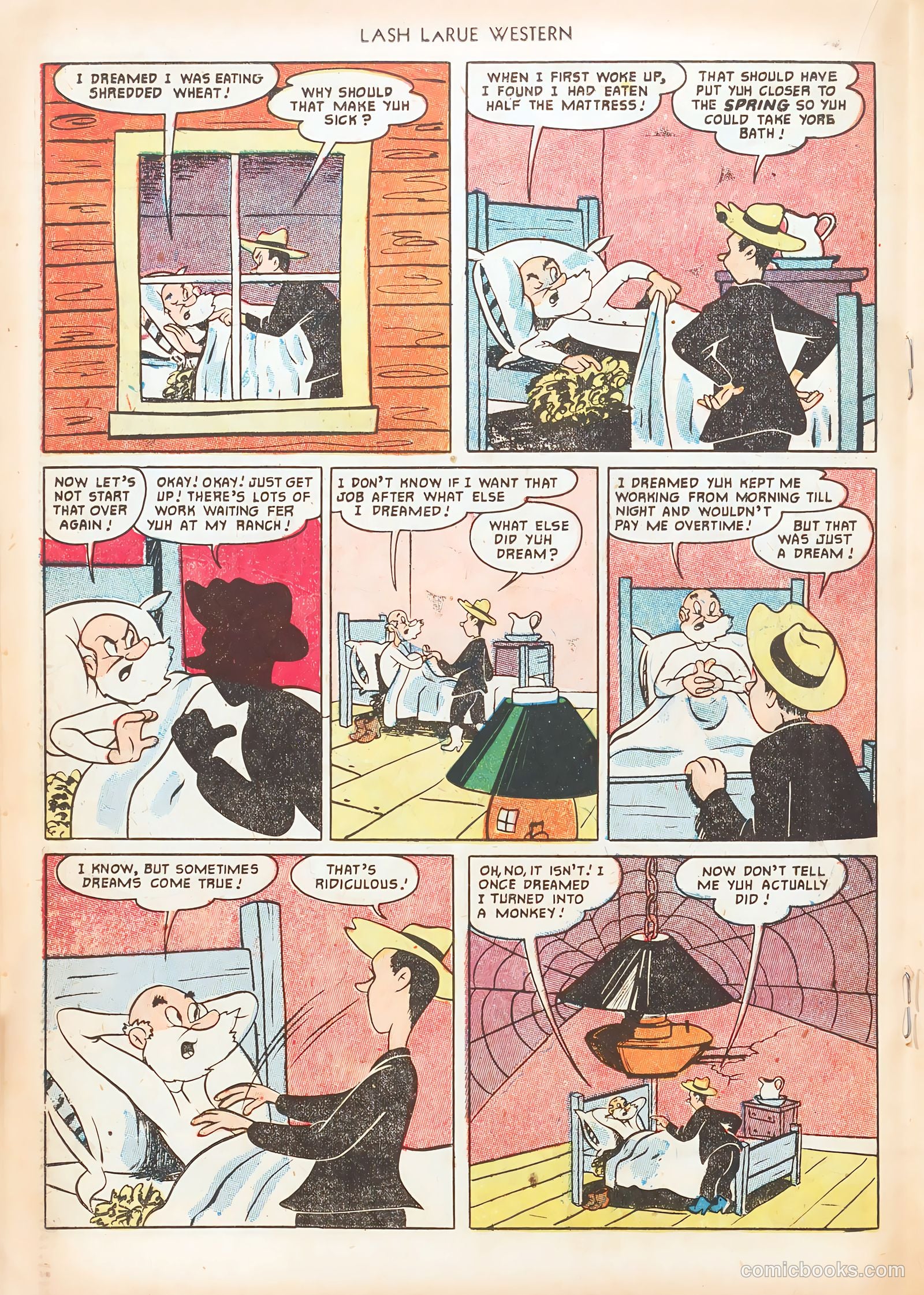 Lash LaRue Western #20 (1951) — page 18 of 36