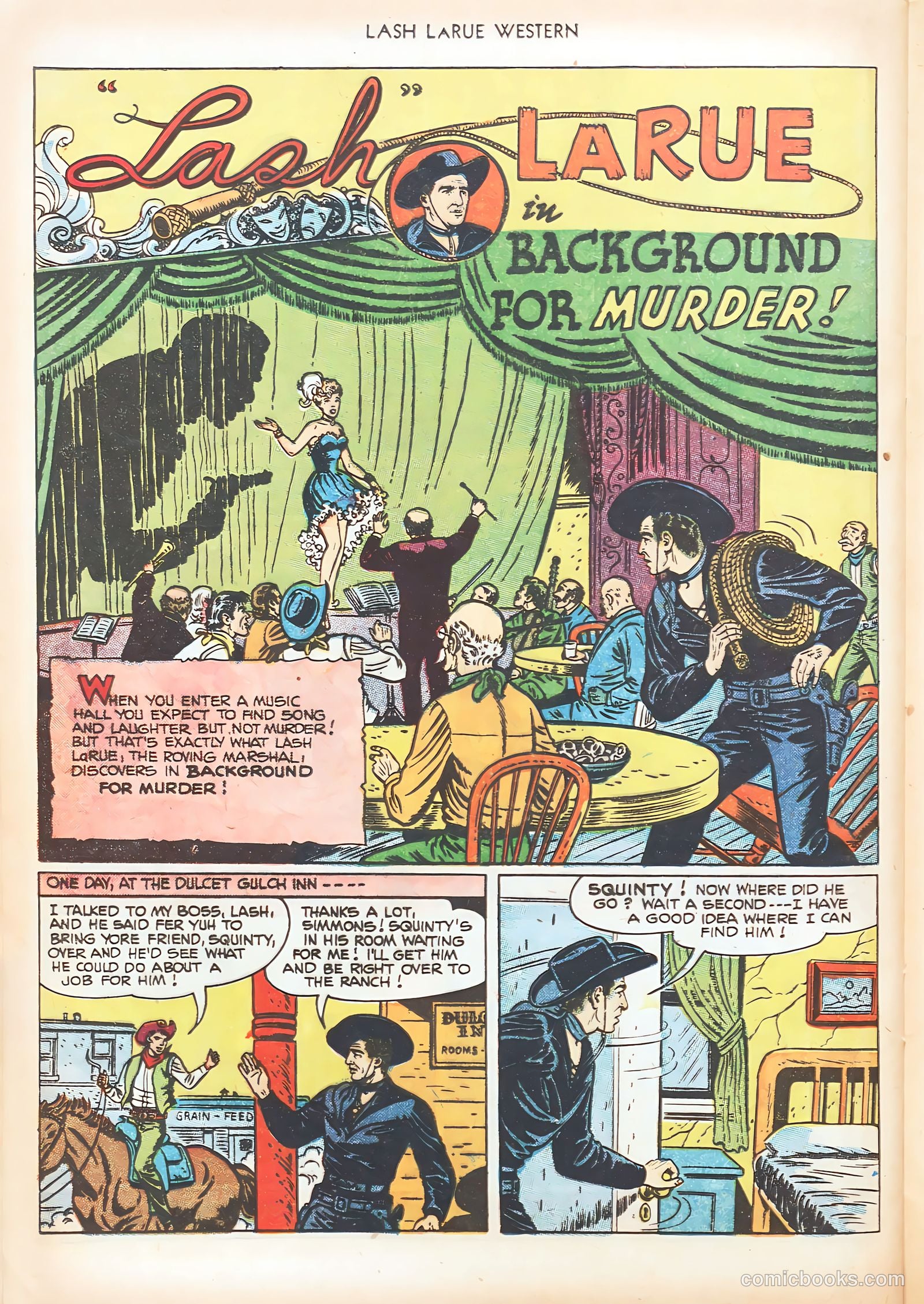 Lash LaRue Western #20 (1951) — page 24 of 36