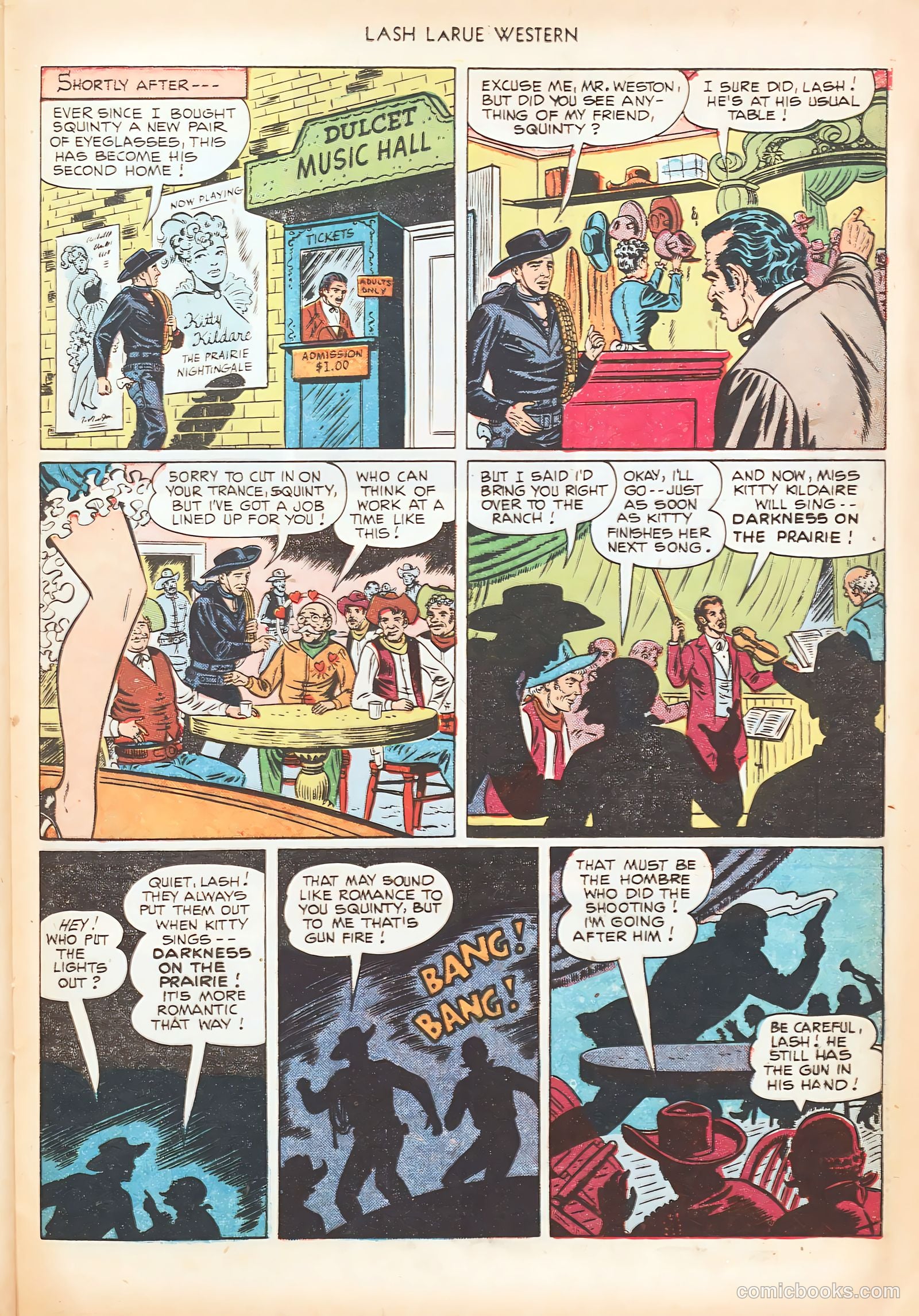 Lash LaRue Western #20 (1951) — page 25 of 36