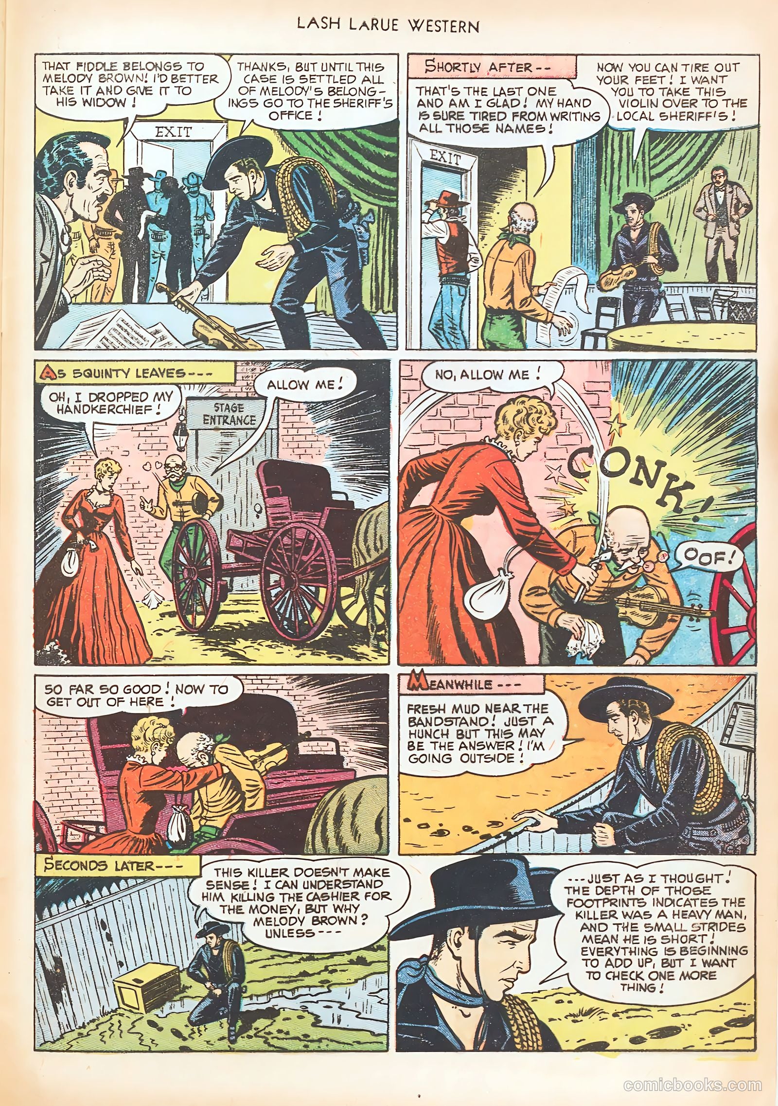 Lash LaRue Western #20 (1951) — page 29 of 36
