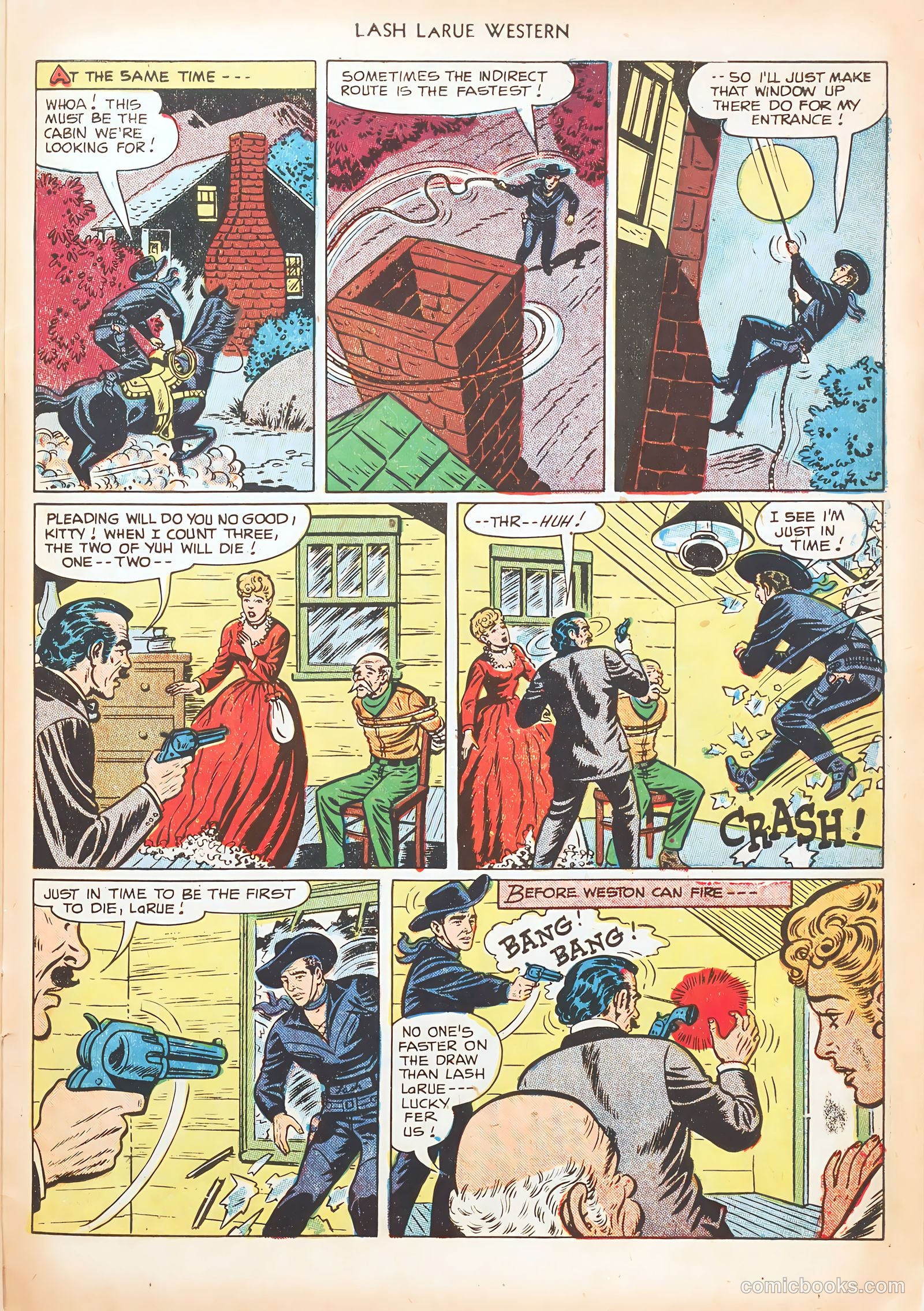 Lash LaRue Western #20 (1951) — page 31 of 36