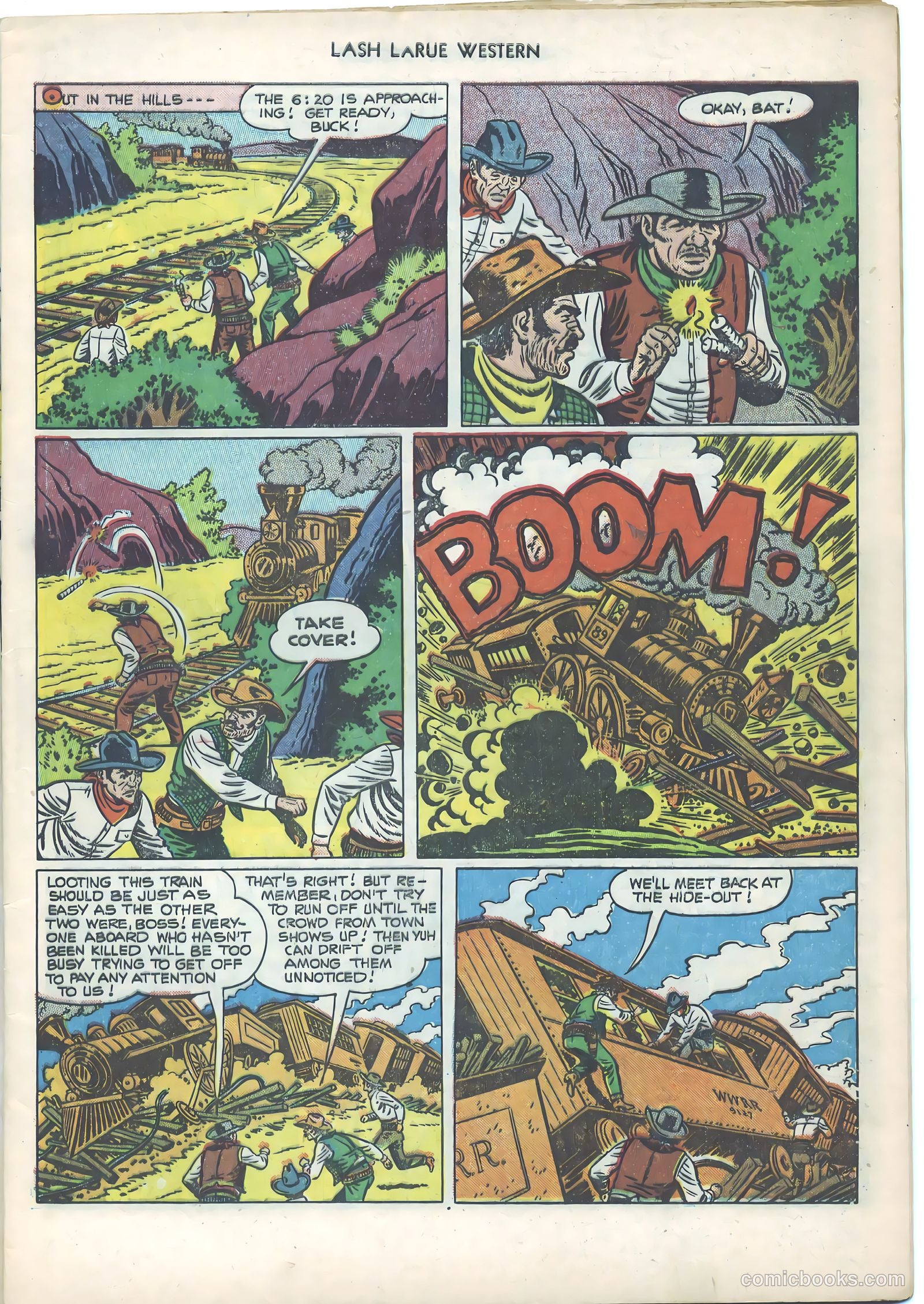 Lash LaRue Western #21 (1951) — page 5 of 36