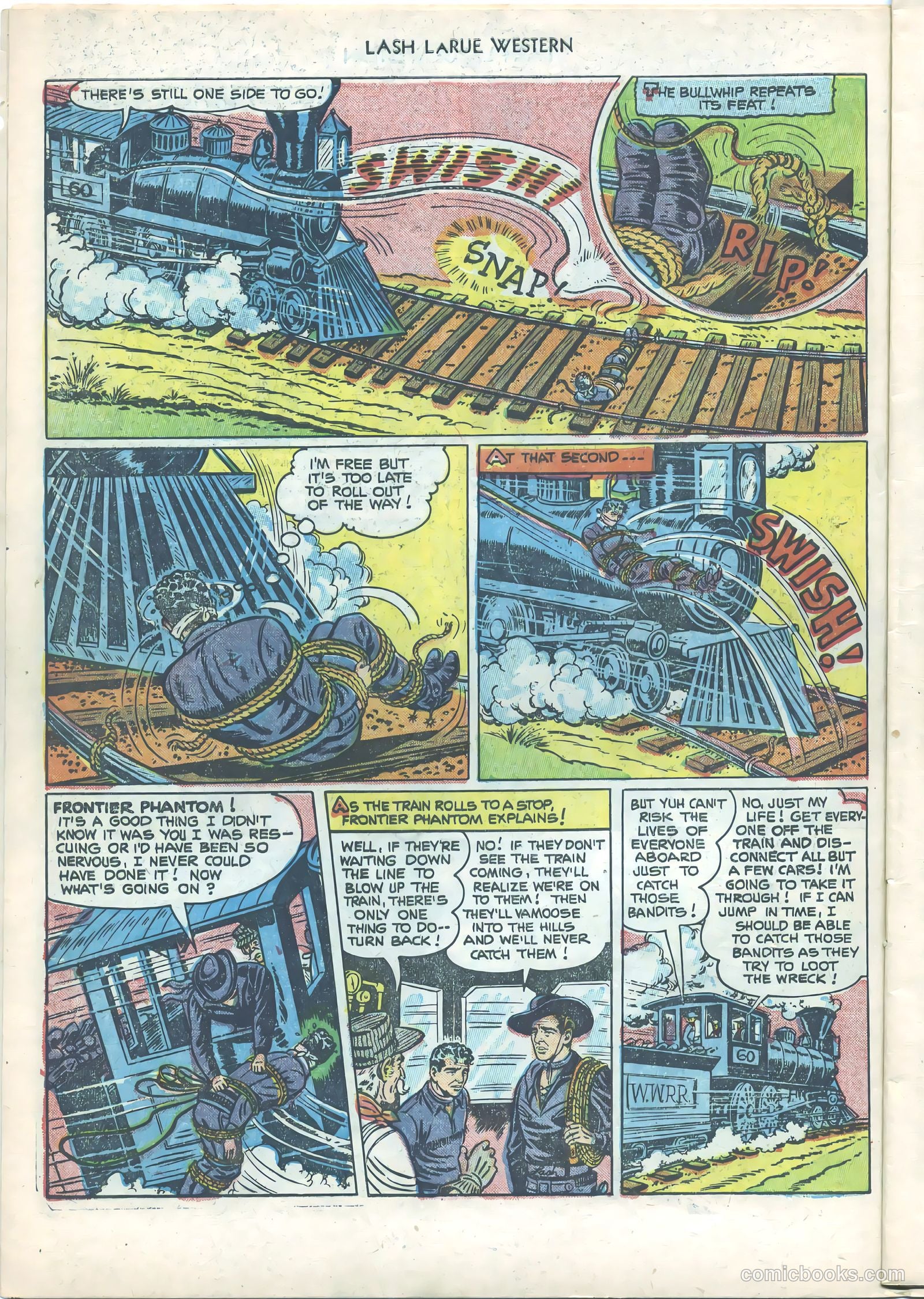 Lash LaRue Western #21 (1951) — page 10 of 36