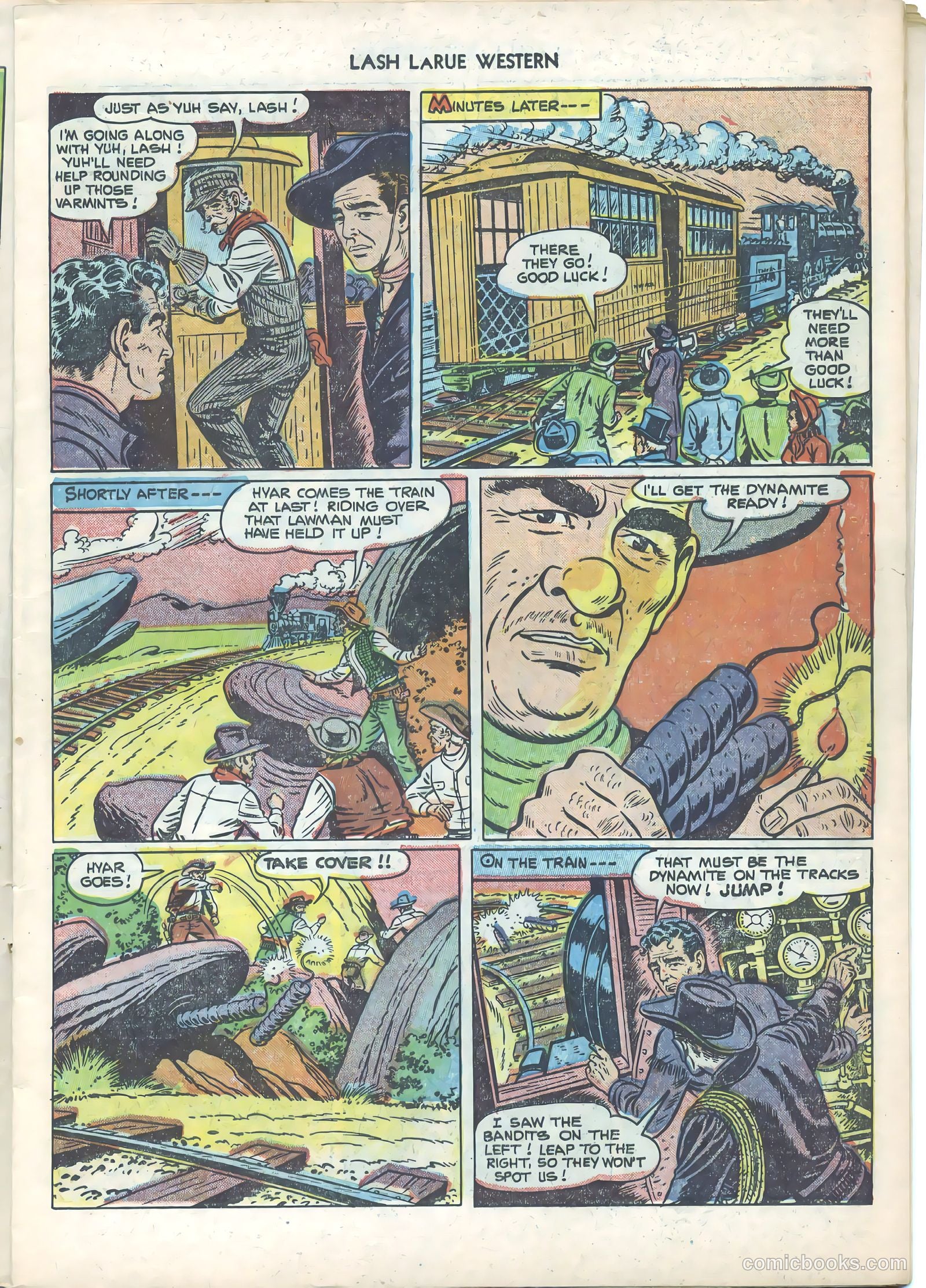 Lash LaRue Western #21 (1951) — page 11 of 36