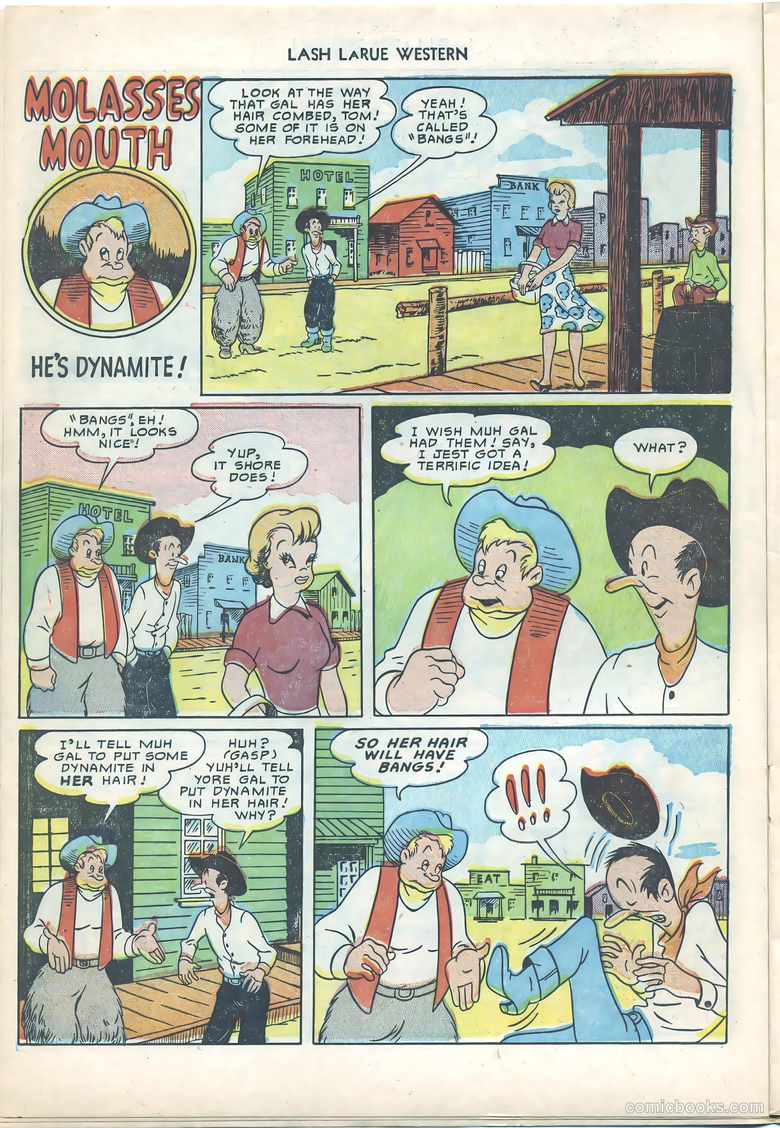 Lash LaRue Western #21 (1951) — page 14 of 36