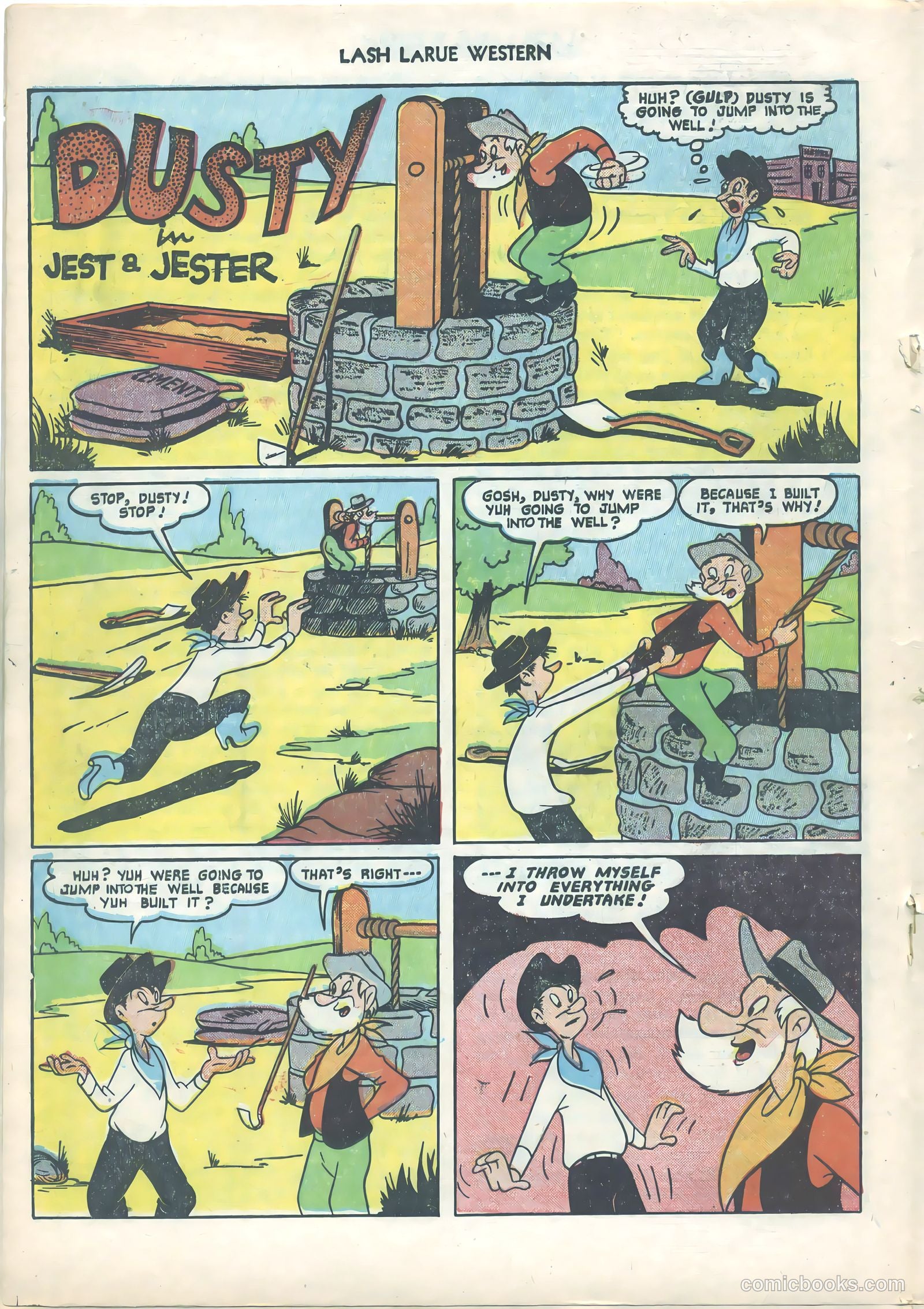 Lash LaRue Western #21 (1951) — page 18 of 36