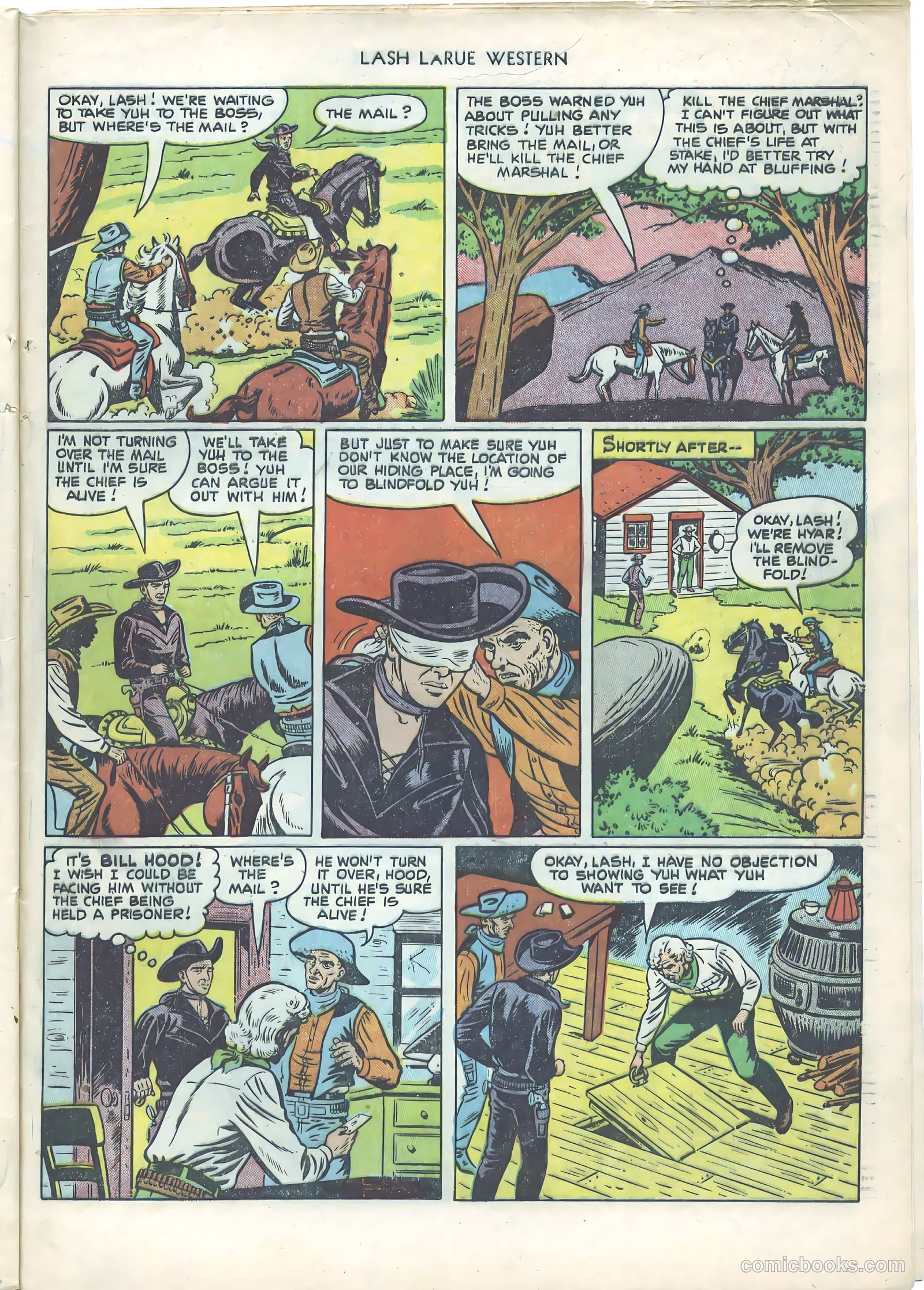Lash LaRue Western #21 (1951) — page 29 of 36