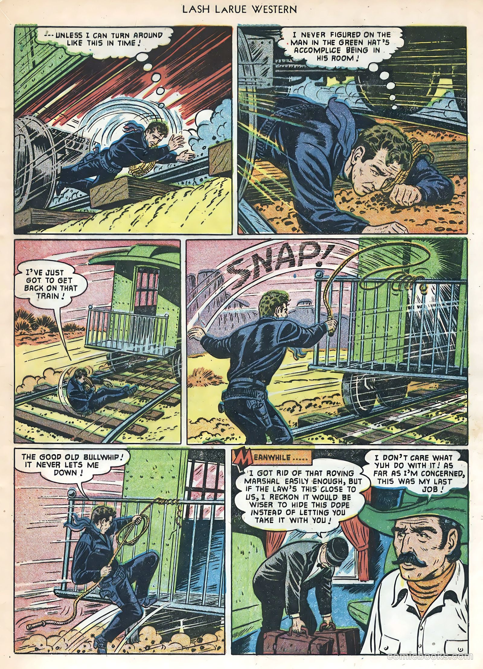 Lash LaRue Western #22 (1951) — page 9 of 36
