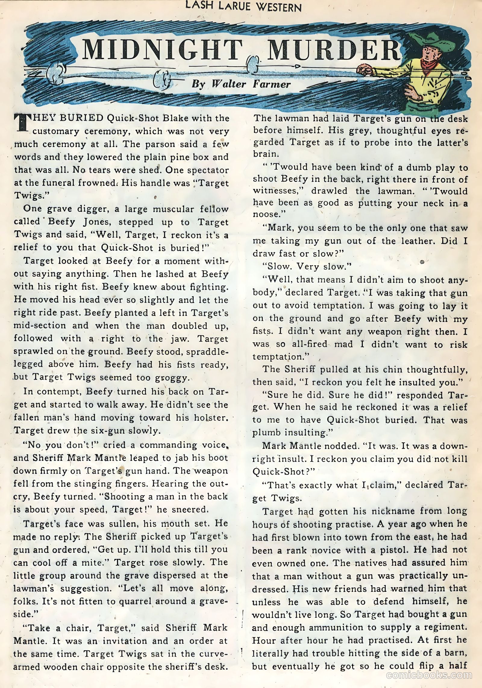 Lash LaRue Western #22 (1951) — page 16 of 36