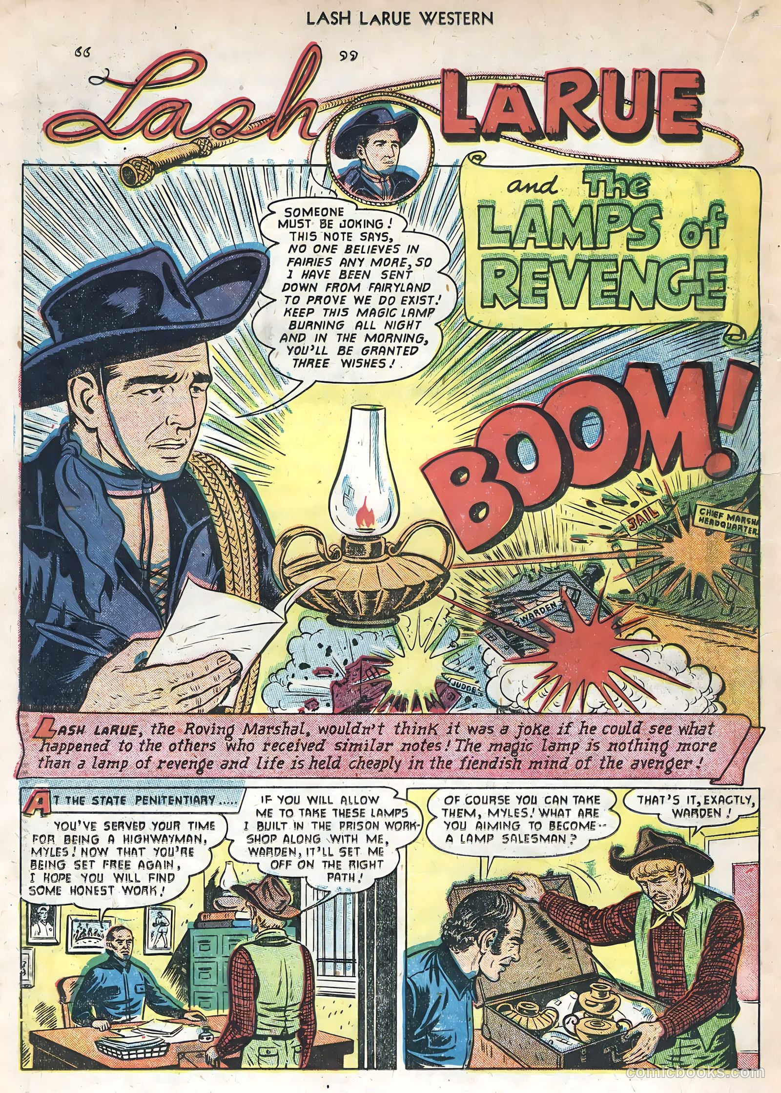 Lash LaRue Western #22 (1951) — page 18 of 36