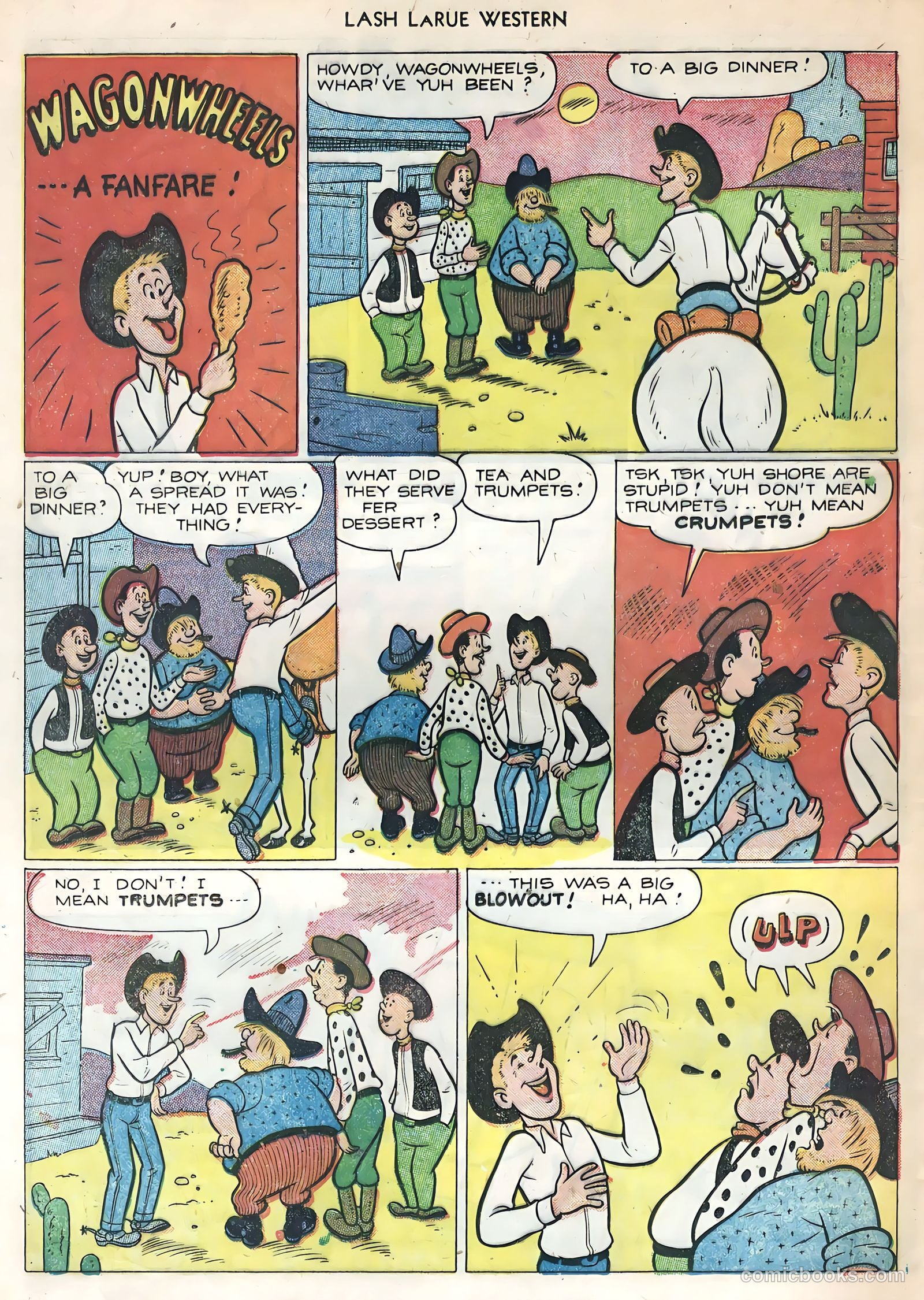 Lash LaRue Western #22 (1951) — page 24 of 36
