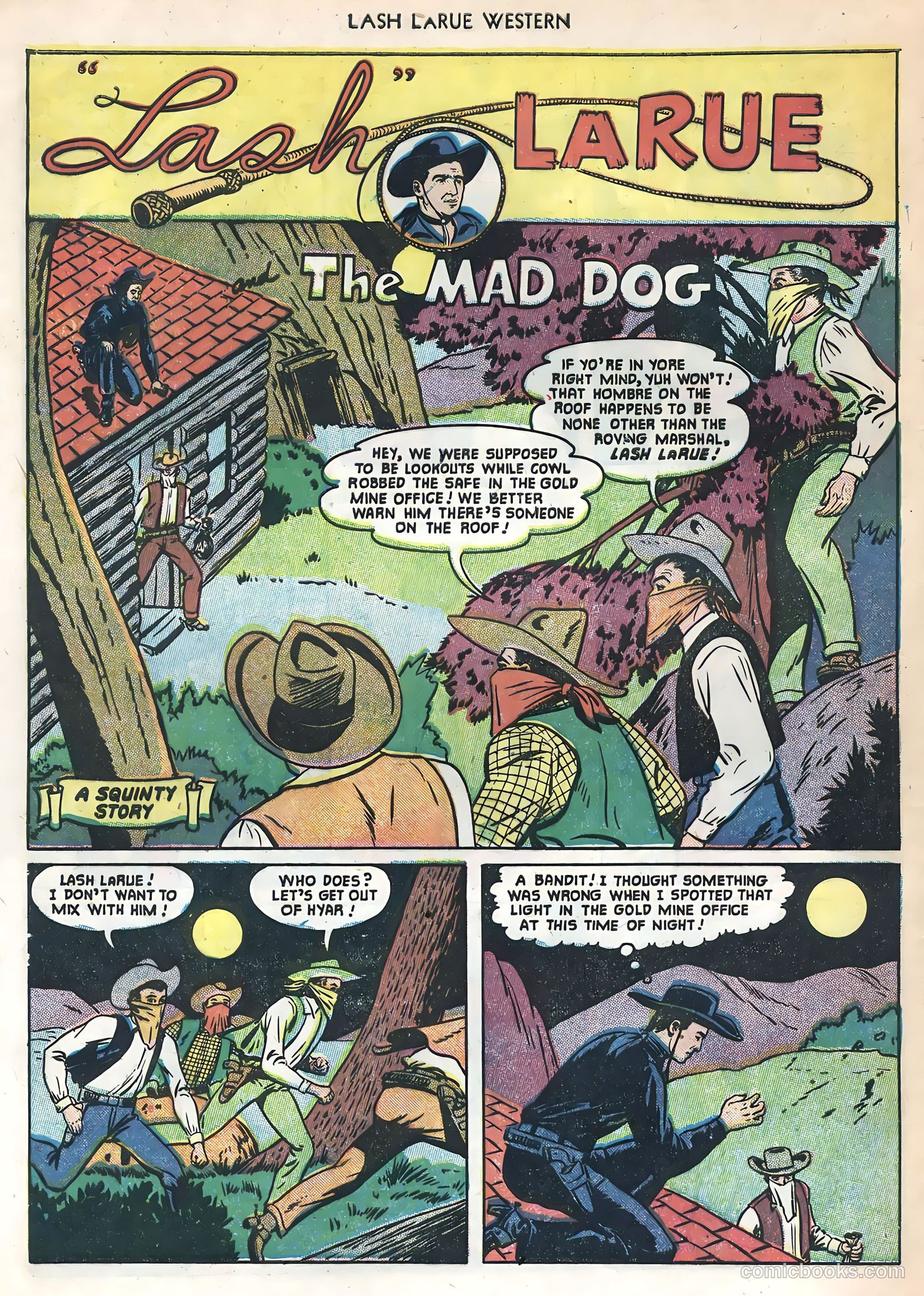 Lash LaRue Western #22 (1951) — page 28 of 36