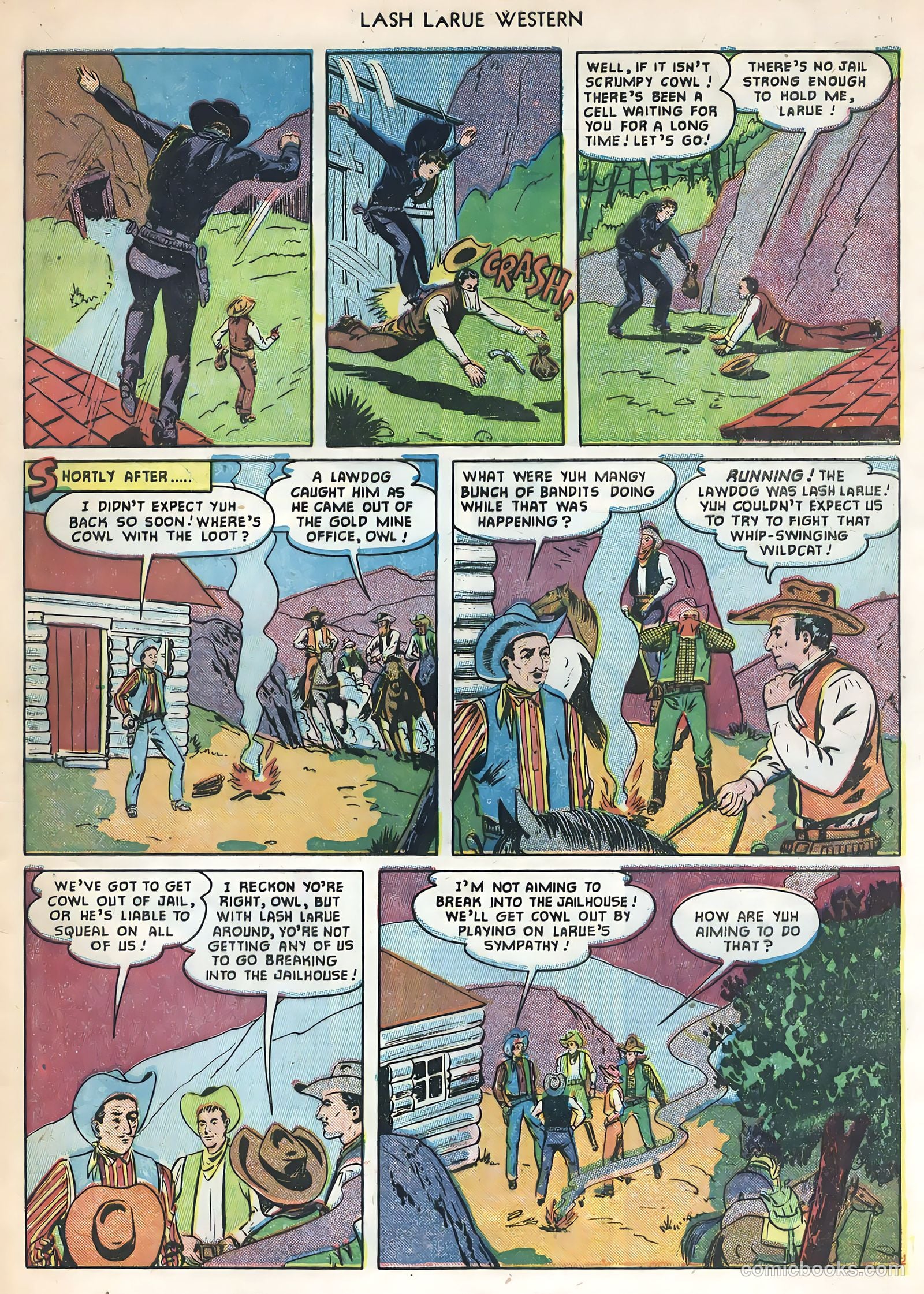 Lash LaRue Western #22 (1951) — page 29 of 36