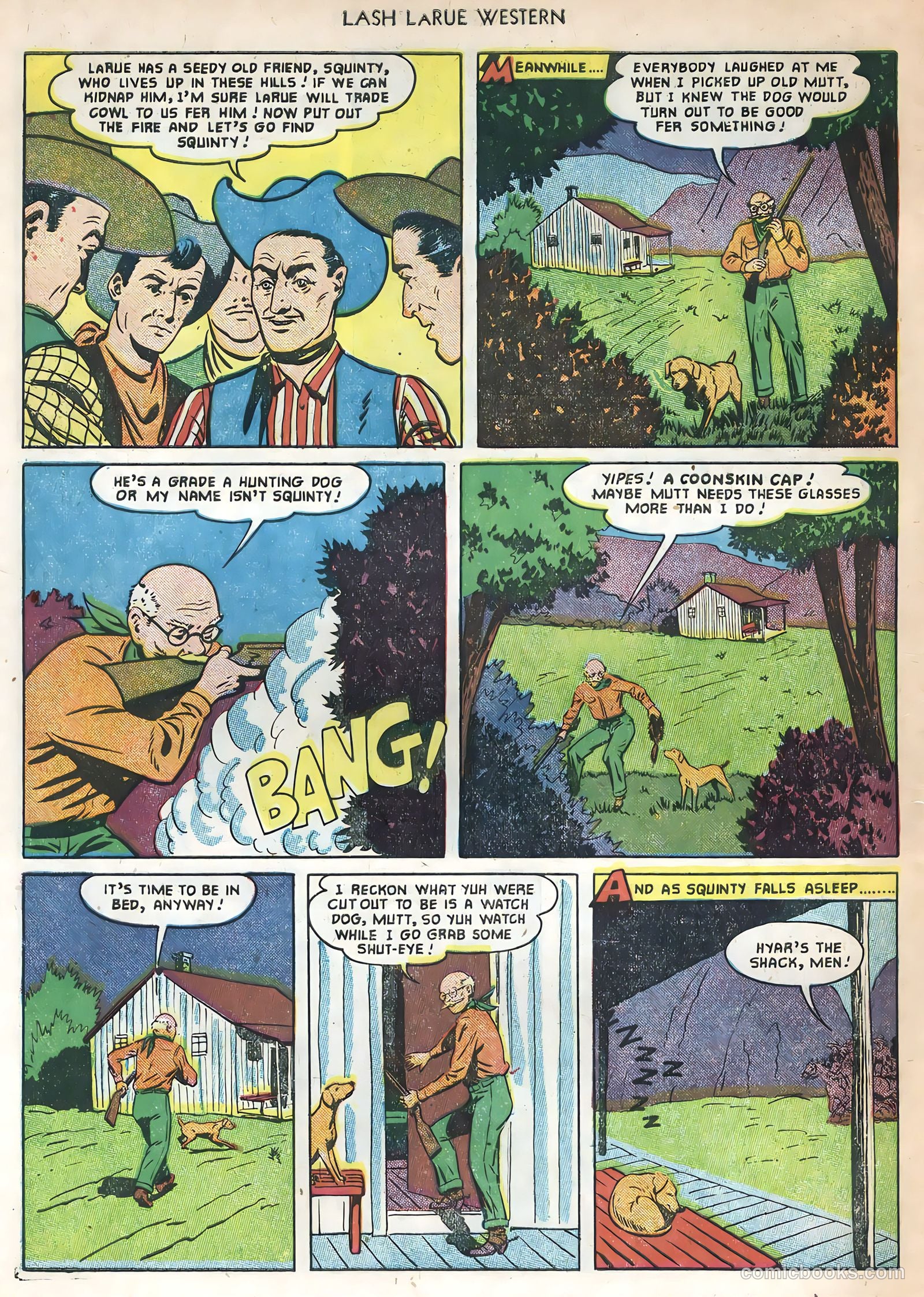 Lash LaRue Western #22 (1951) — page 30 of 36