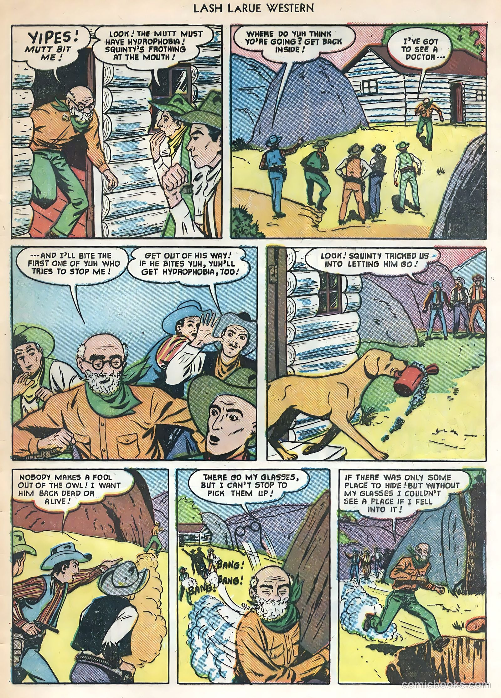 Lash LaRue Western #22 (1951) — page 33 of 36