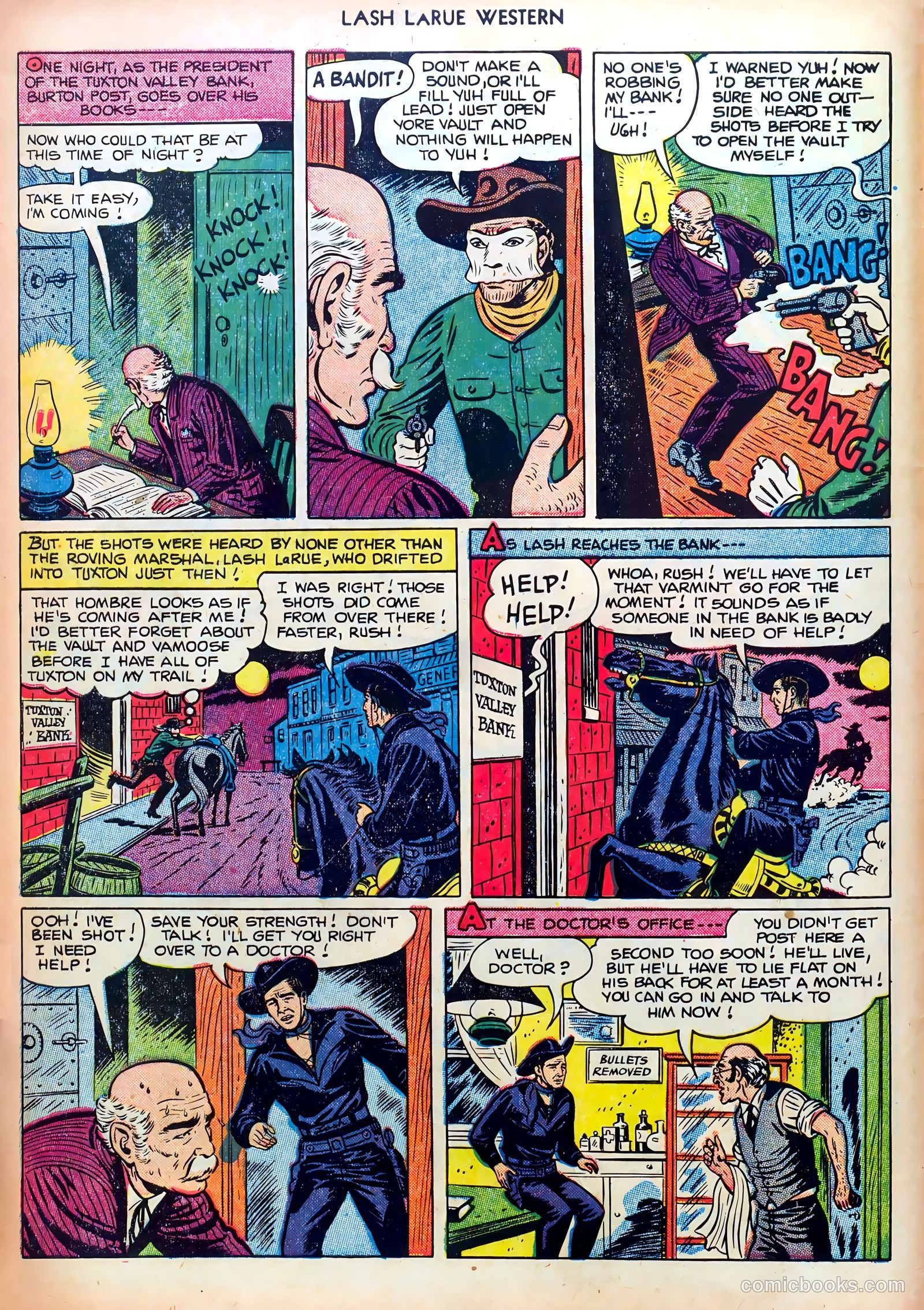 Lash LaRue Western #23 (1951) — page 4 of 36