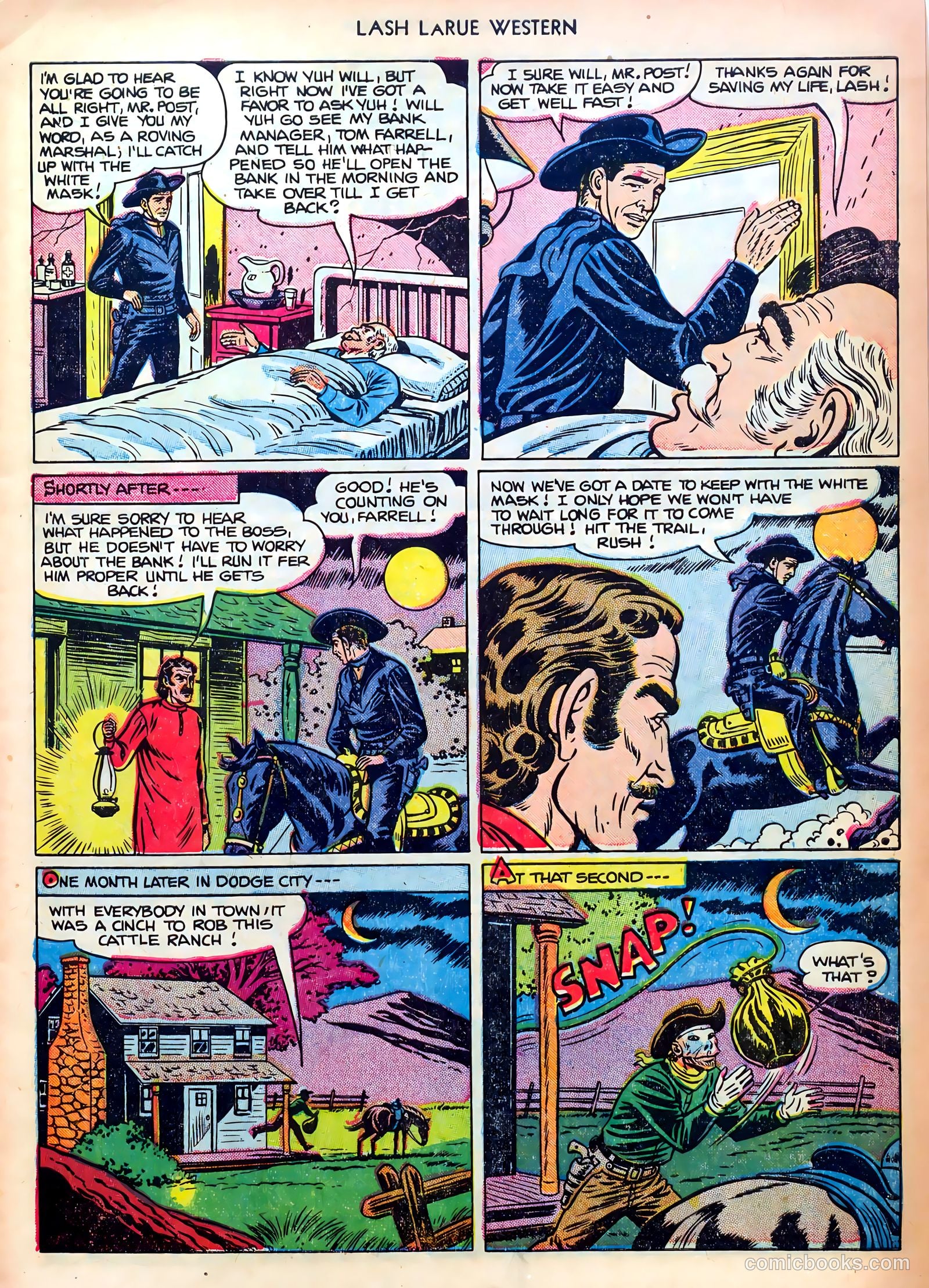 Lash LaRue Western #23 (1951) — page 5 of 36