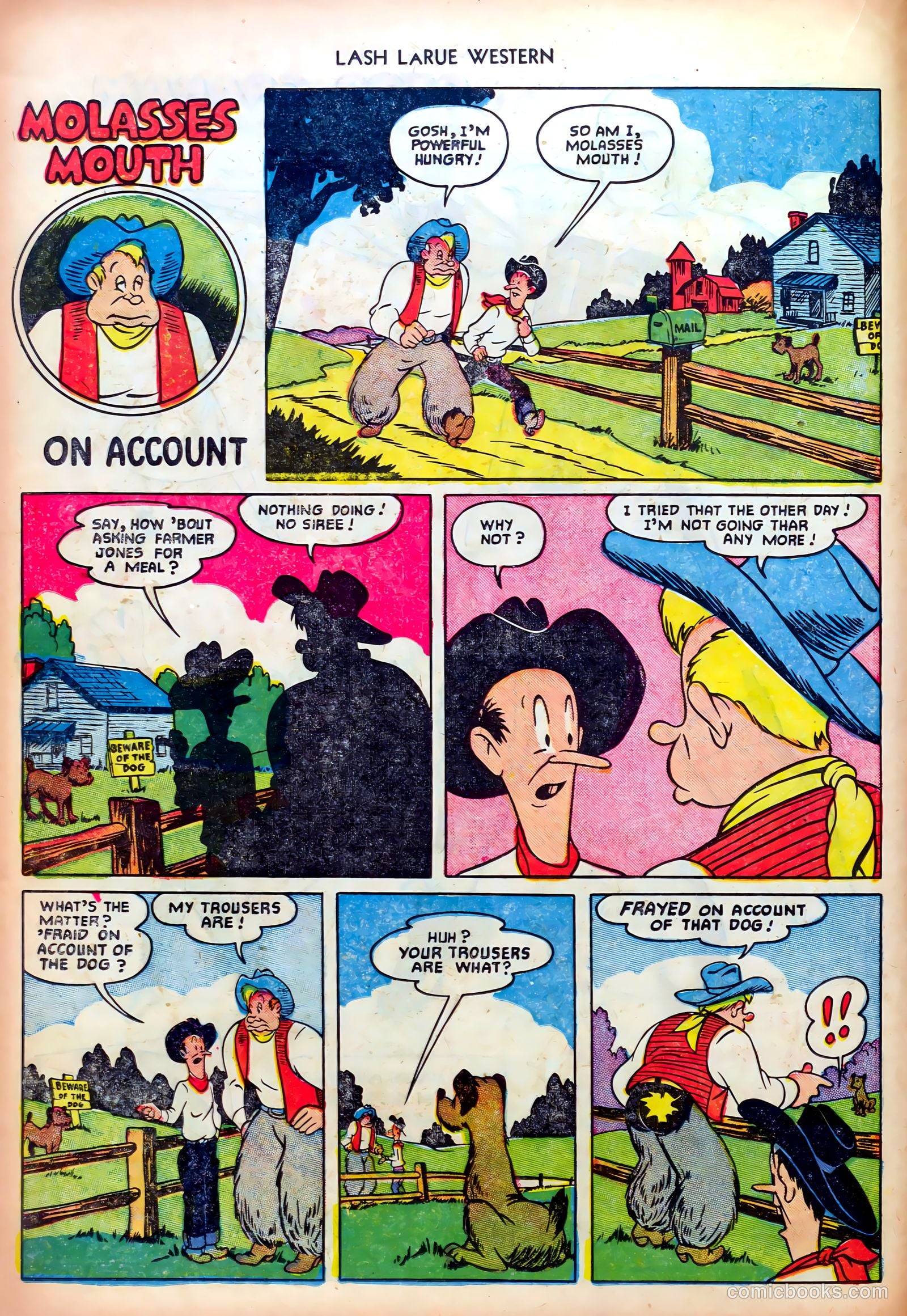 Lash LaRue Western #23 (1951) — page 14 of 36