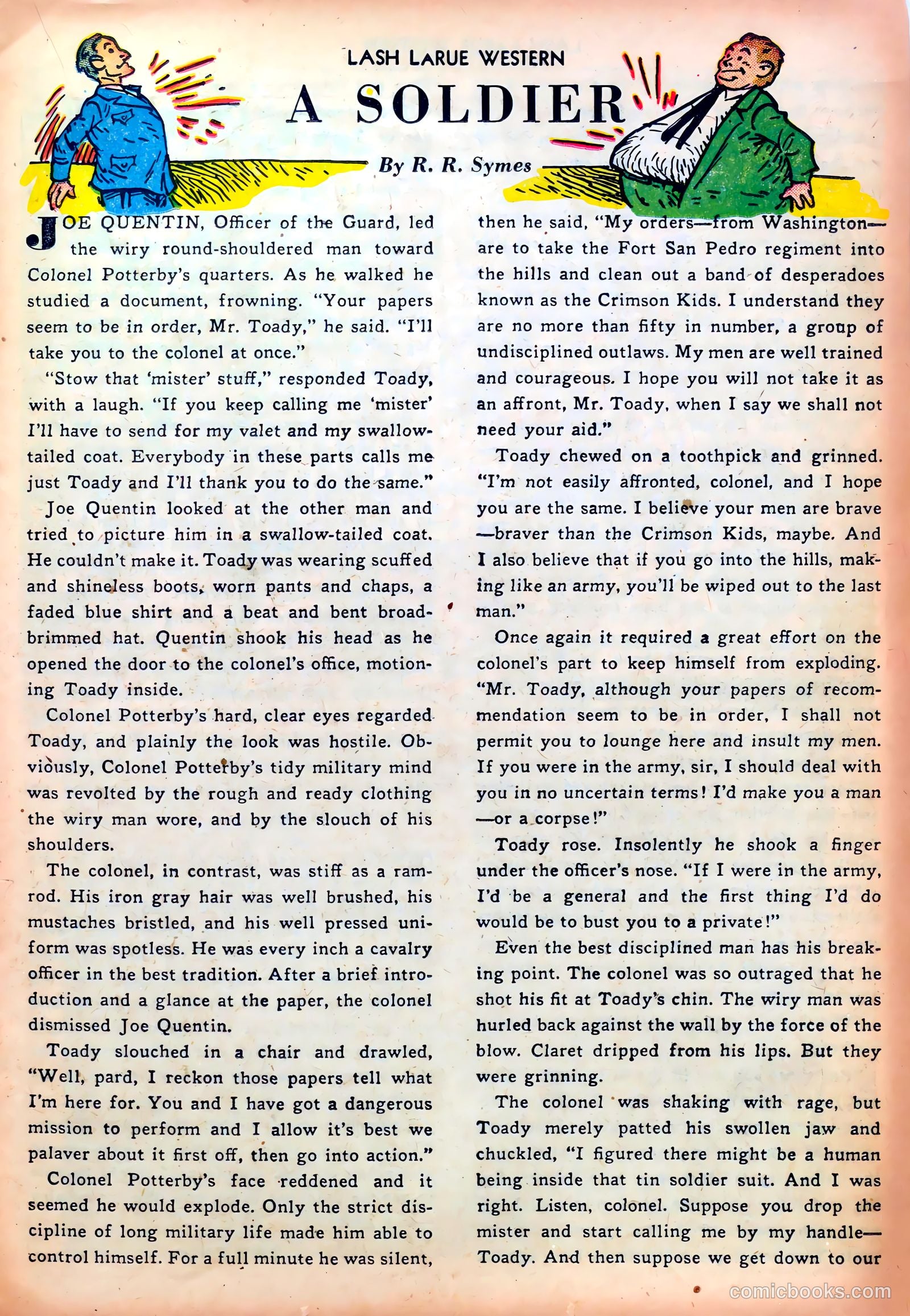 Lash LaRue Western #23 (1951) — page 15 of 36
