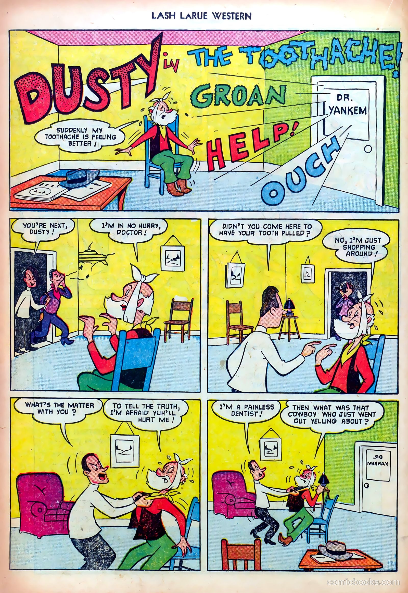 Lash LaRue Western #23 (1951) — page 18 of 36