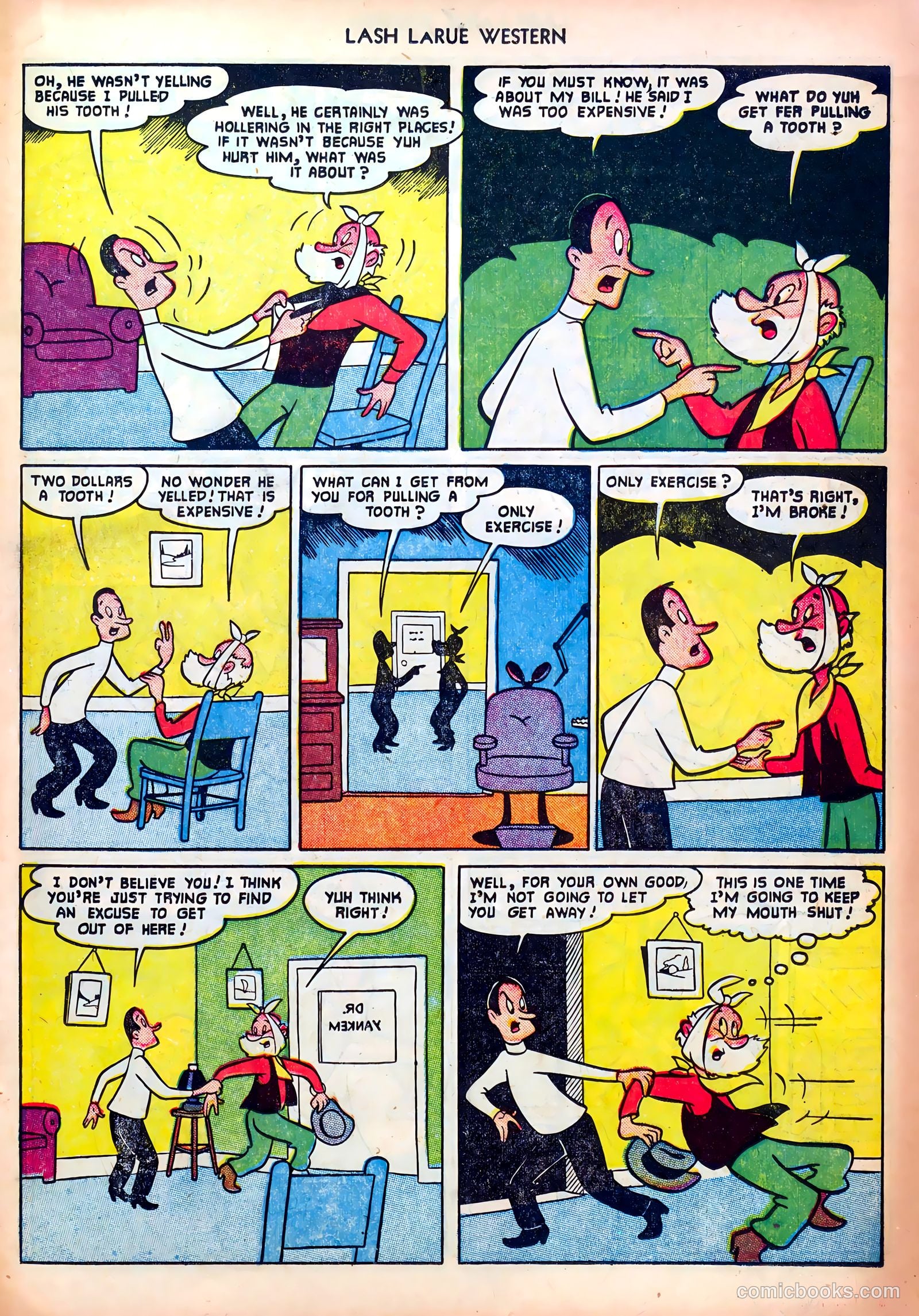 Lash LaRue Western #23 (1951) — page 19 of 36