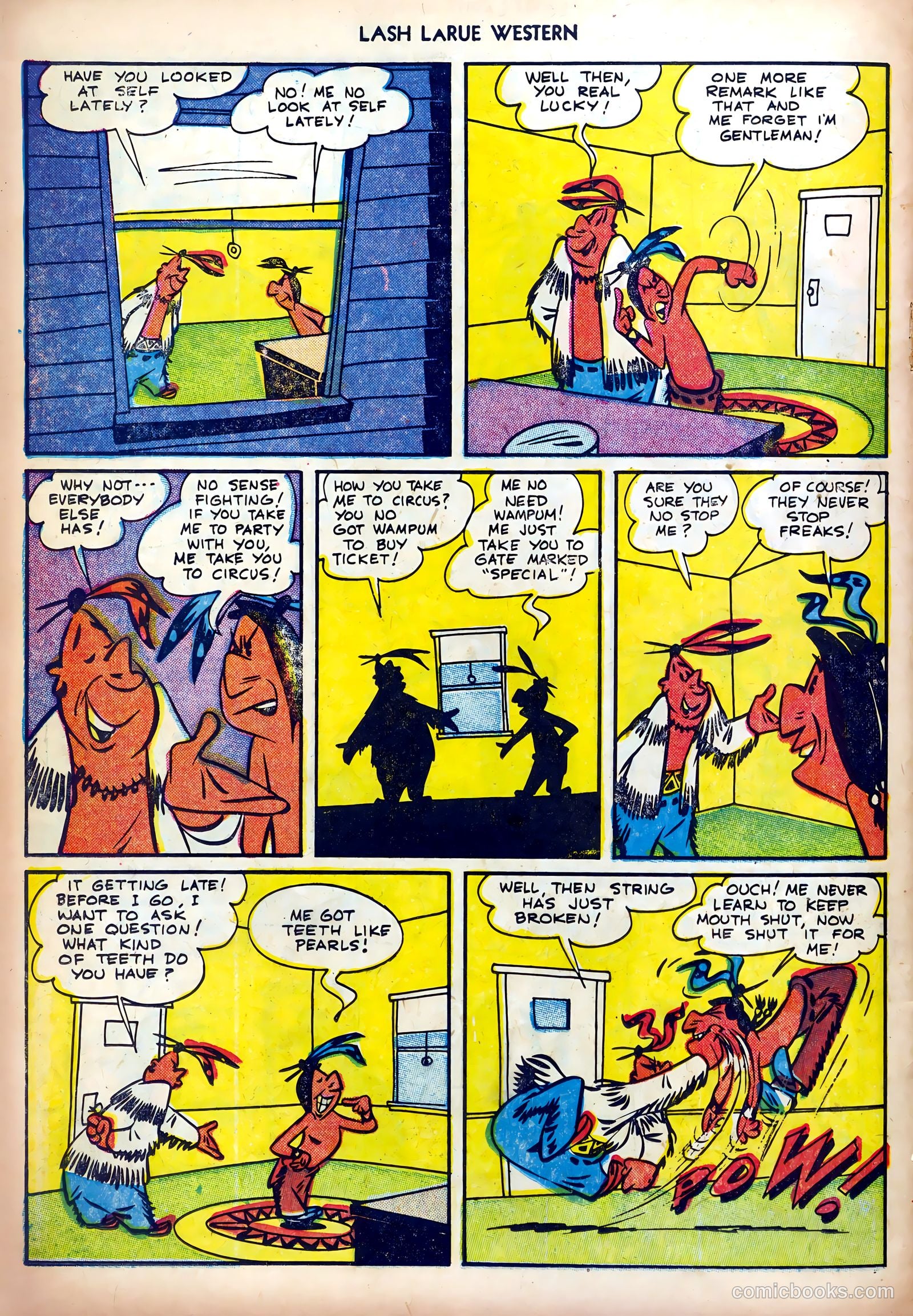 Lash LaRue Western #23 (1951) — page 26 of 36