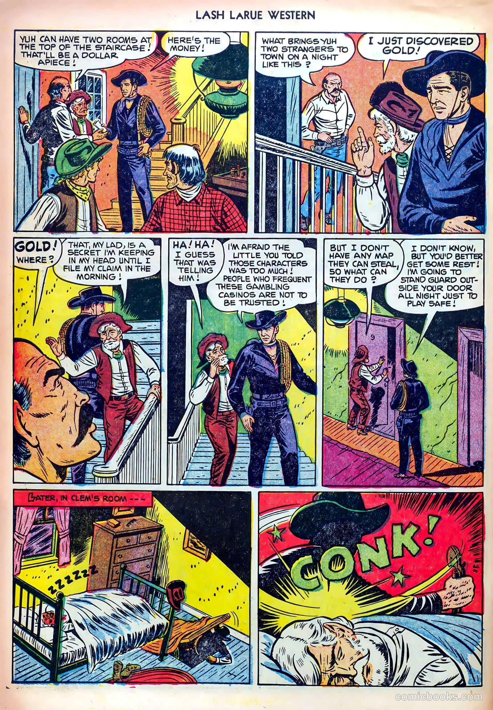 Lash LaRue Western #23 (1951) — page 30 of 36
