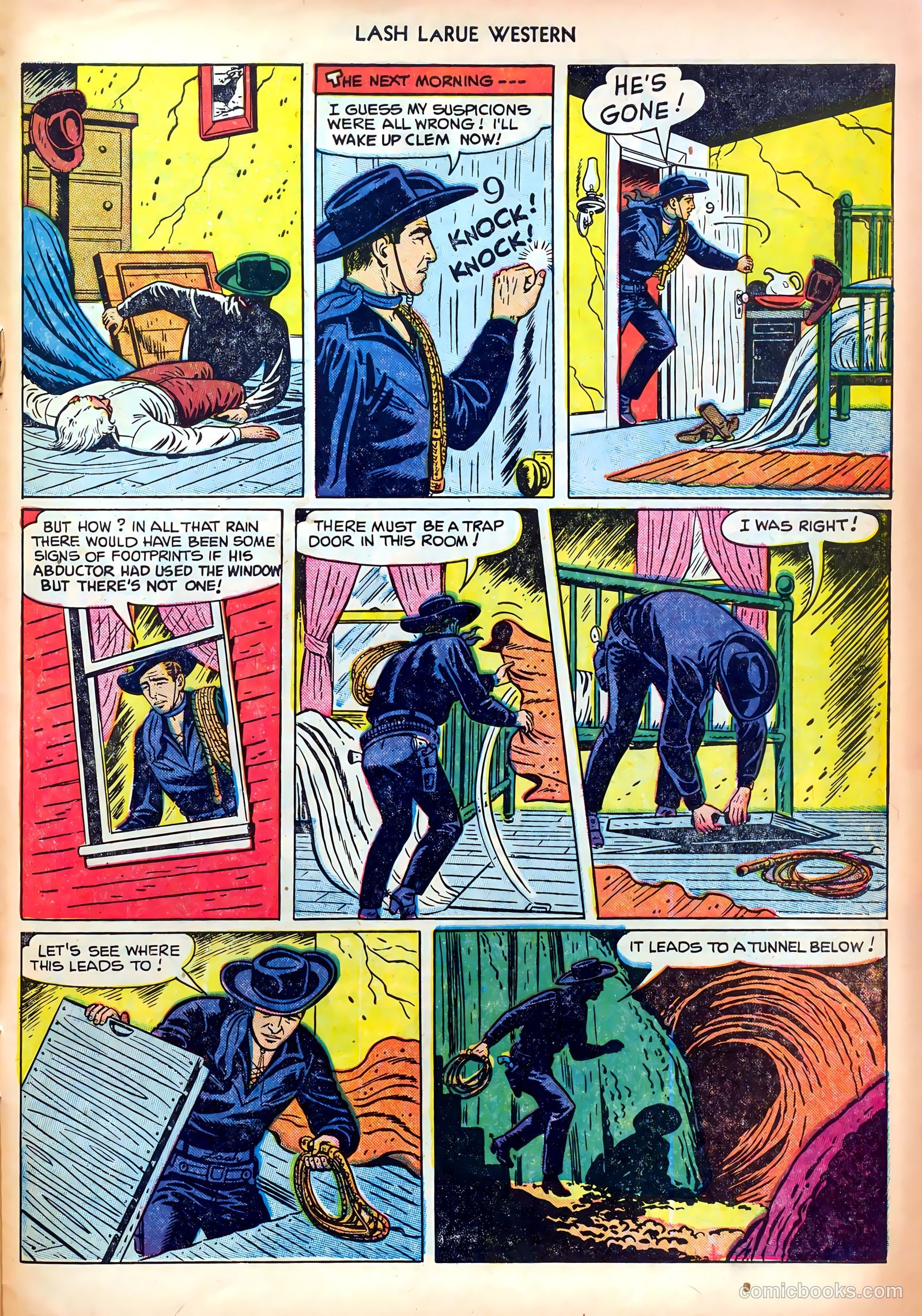 Lash LaRue Western #23 (1951) — page 31 of 36