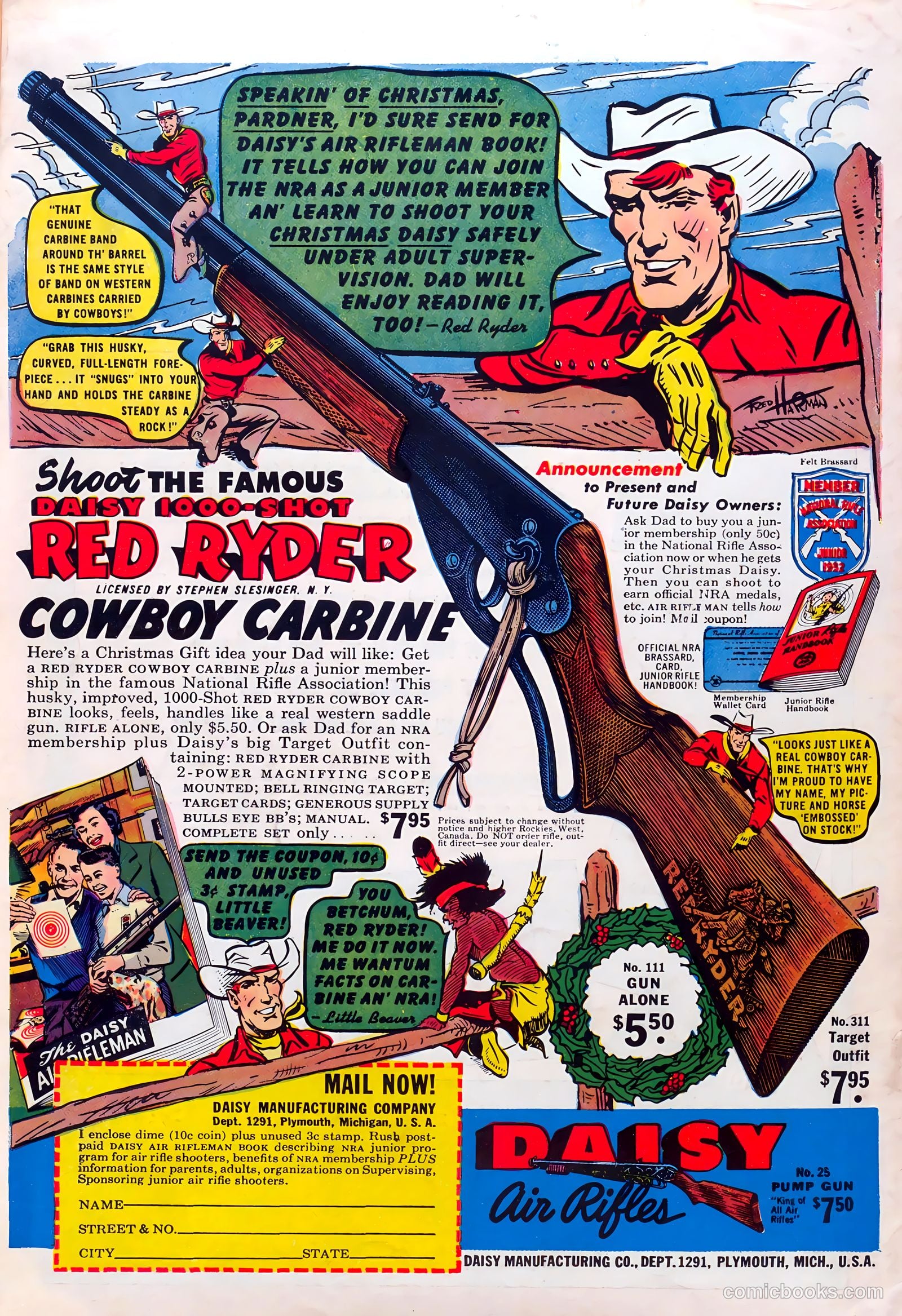 Lash LaRue Western #23 (1951) — page 36 of 36