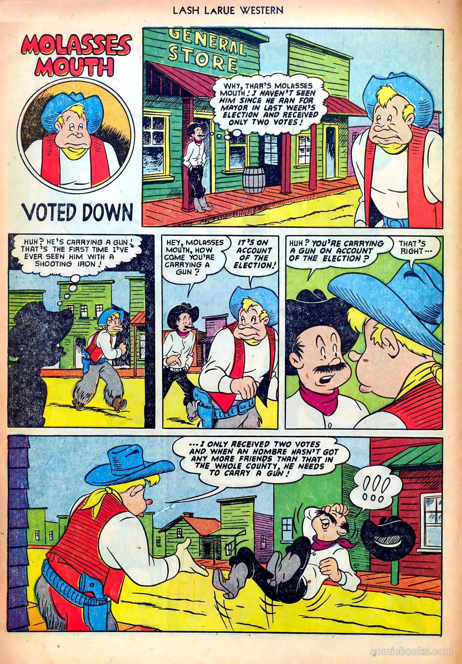 Lash LaRue Western #24 (1952) — page 10 of 36