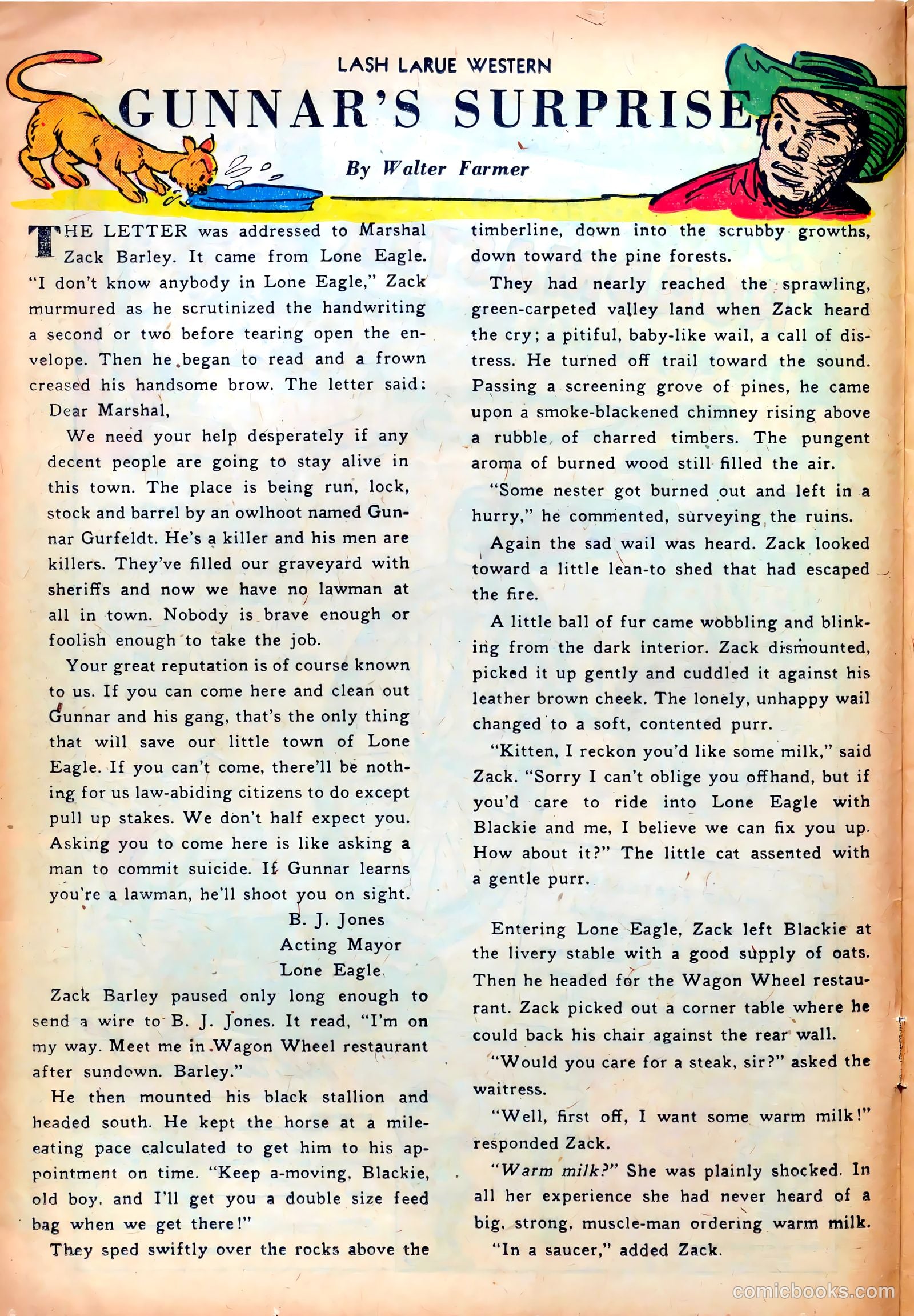 Lash LaRue Western #24 (1952) — page 12 of 36