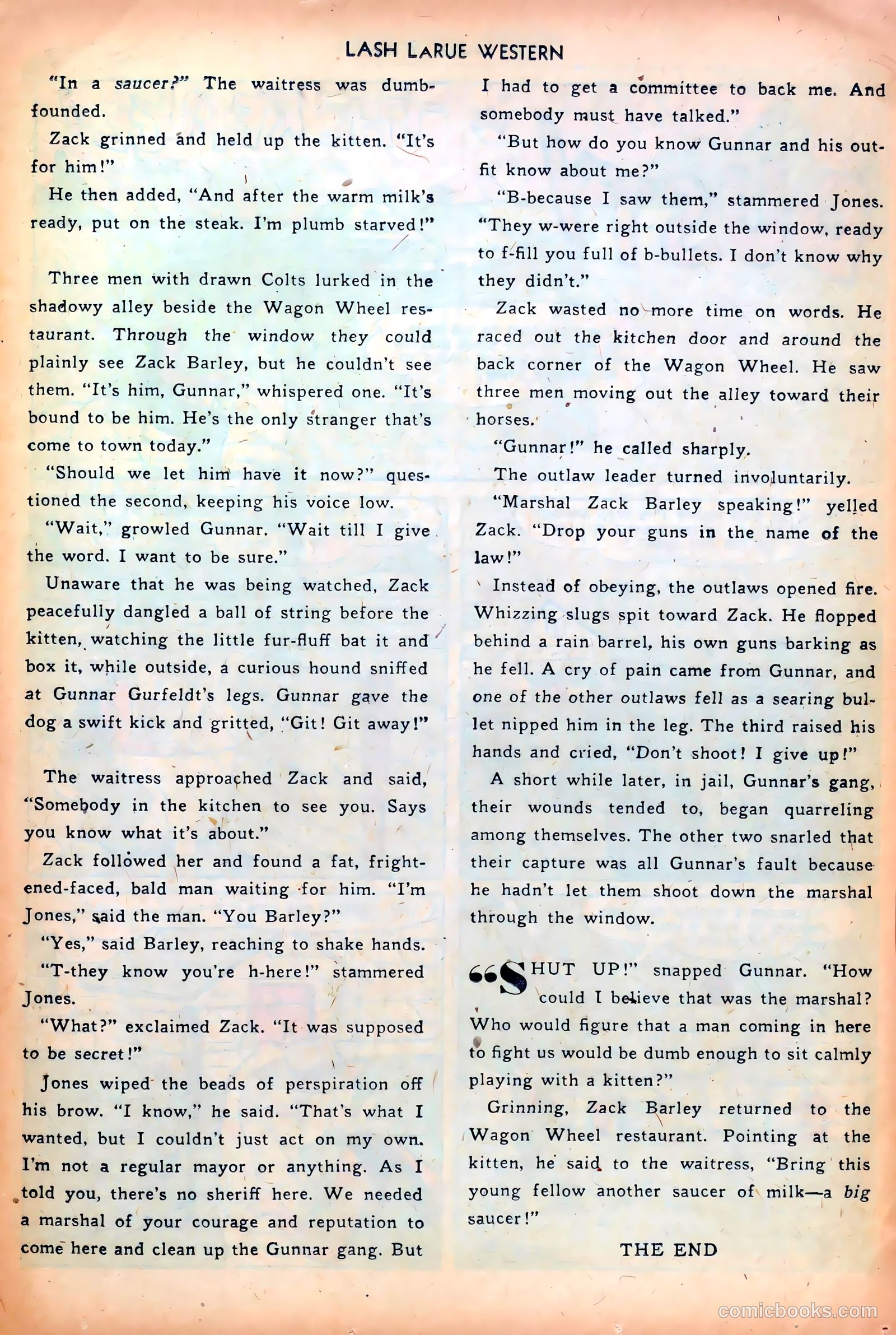 Lash LaRue Western #24 (1952) — page 13 of 36