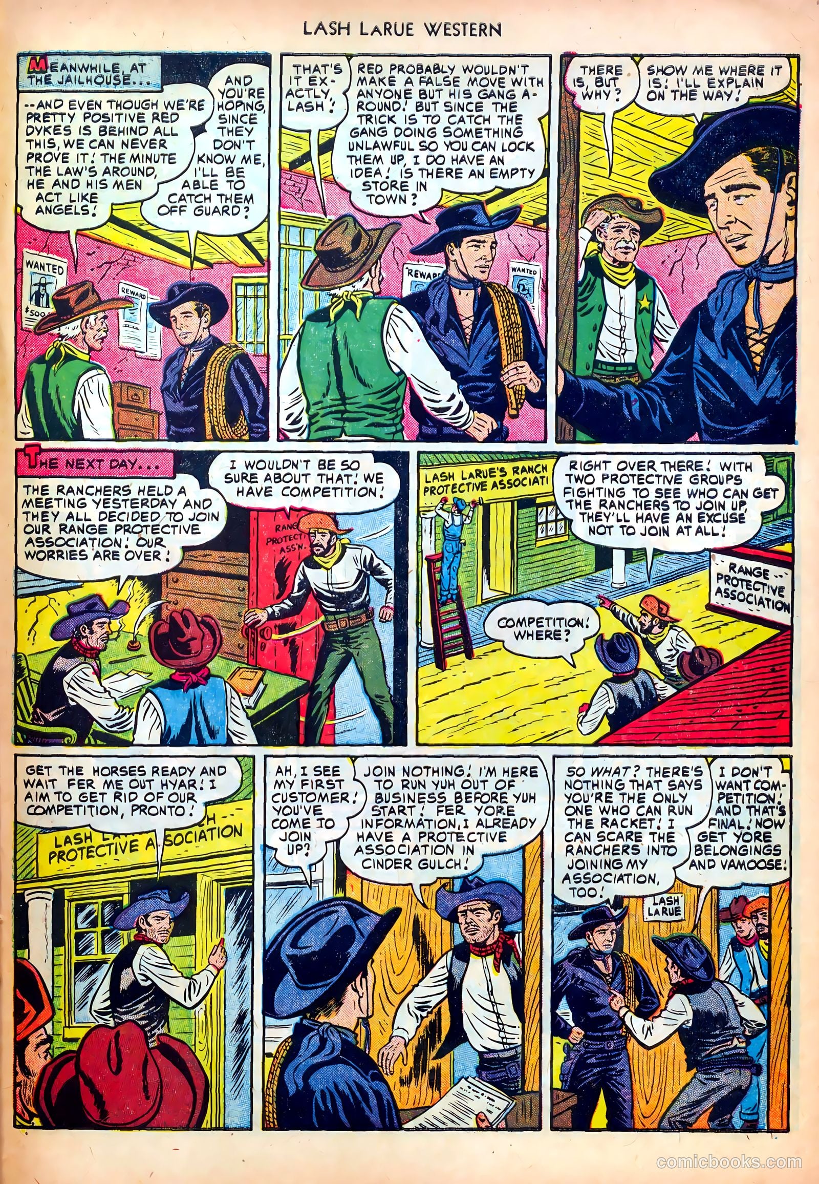 Lash LaRue Western #24 (1952) — page 29 of 36