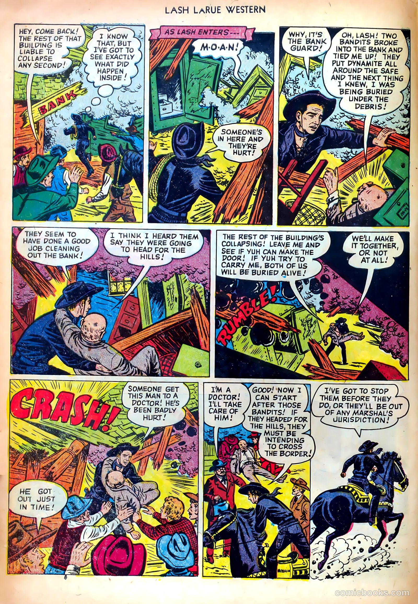 Lash LaRue Western #25 (1952) — page 4 of 33
