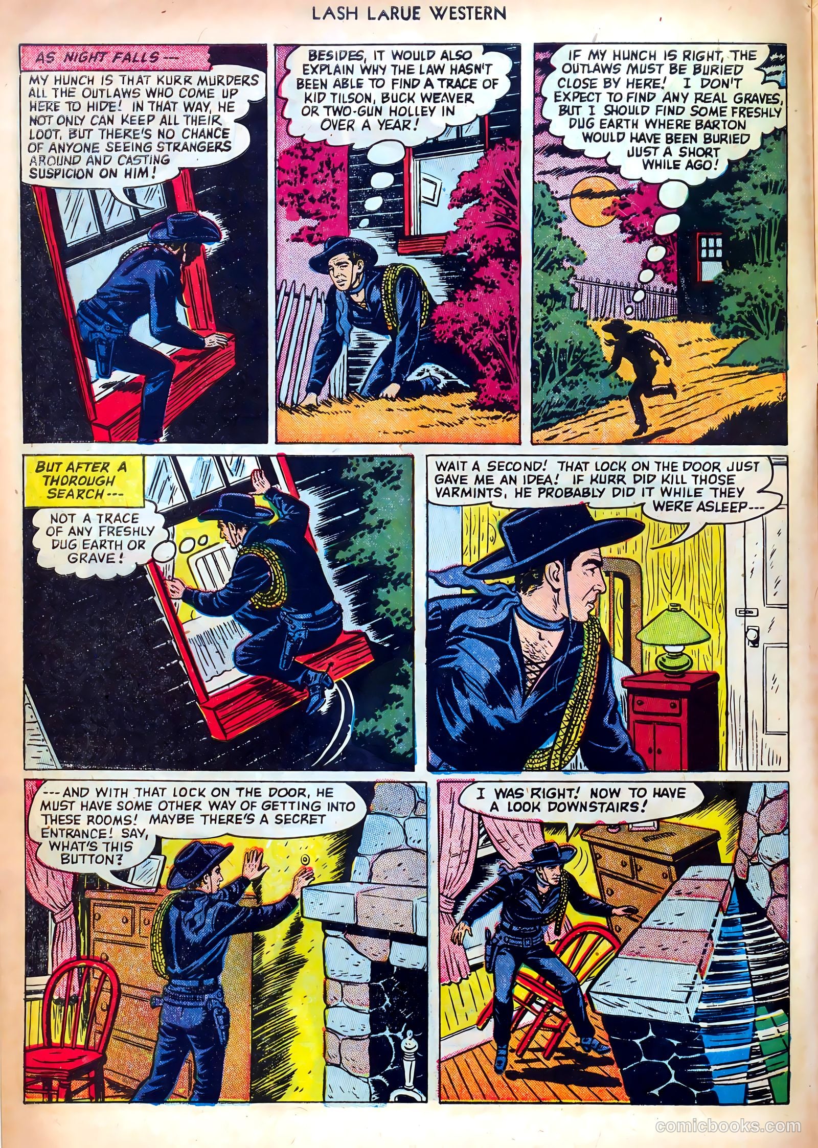 Lash LaRue Western #25 (1952) — page 8 of 33