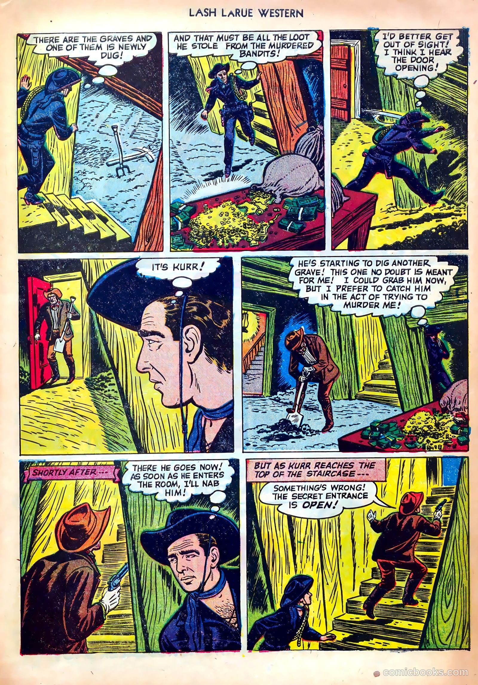 Lash LaRue Western #25 (1952) — page 9 of 33