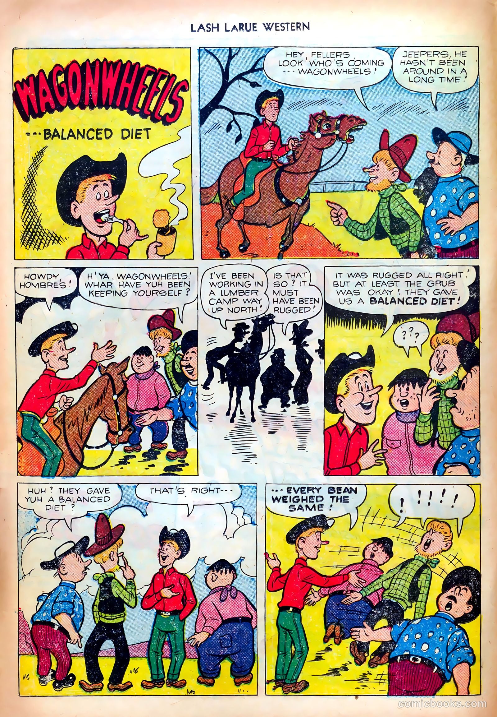 Lash LaRue Western #25 (1952) — page 12 of 33